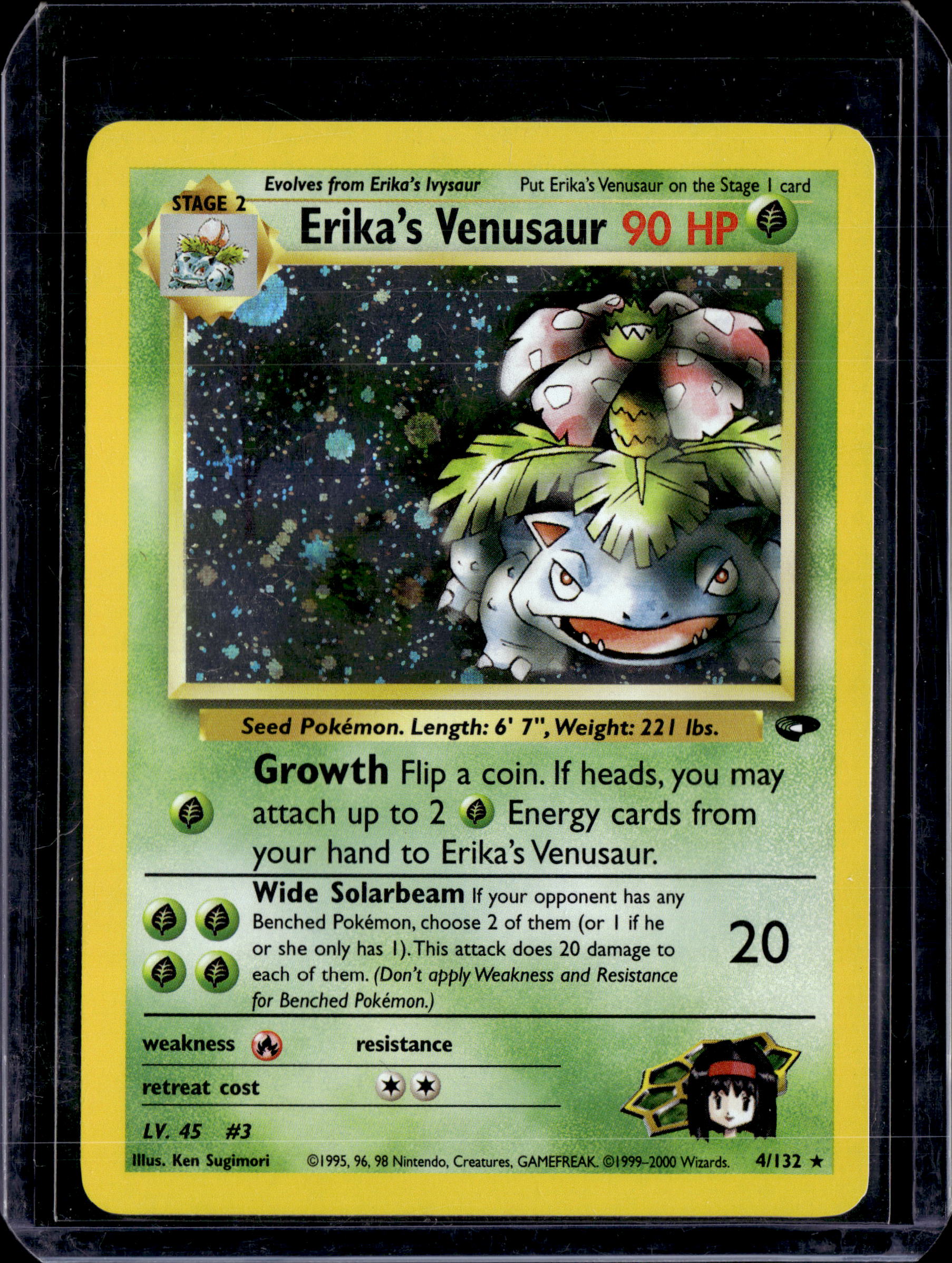 2000 Gym Challenge (Unlimited) Erika's Venusaur Holo