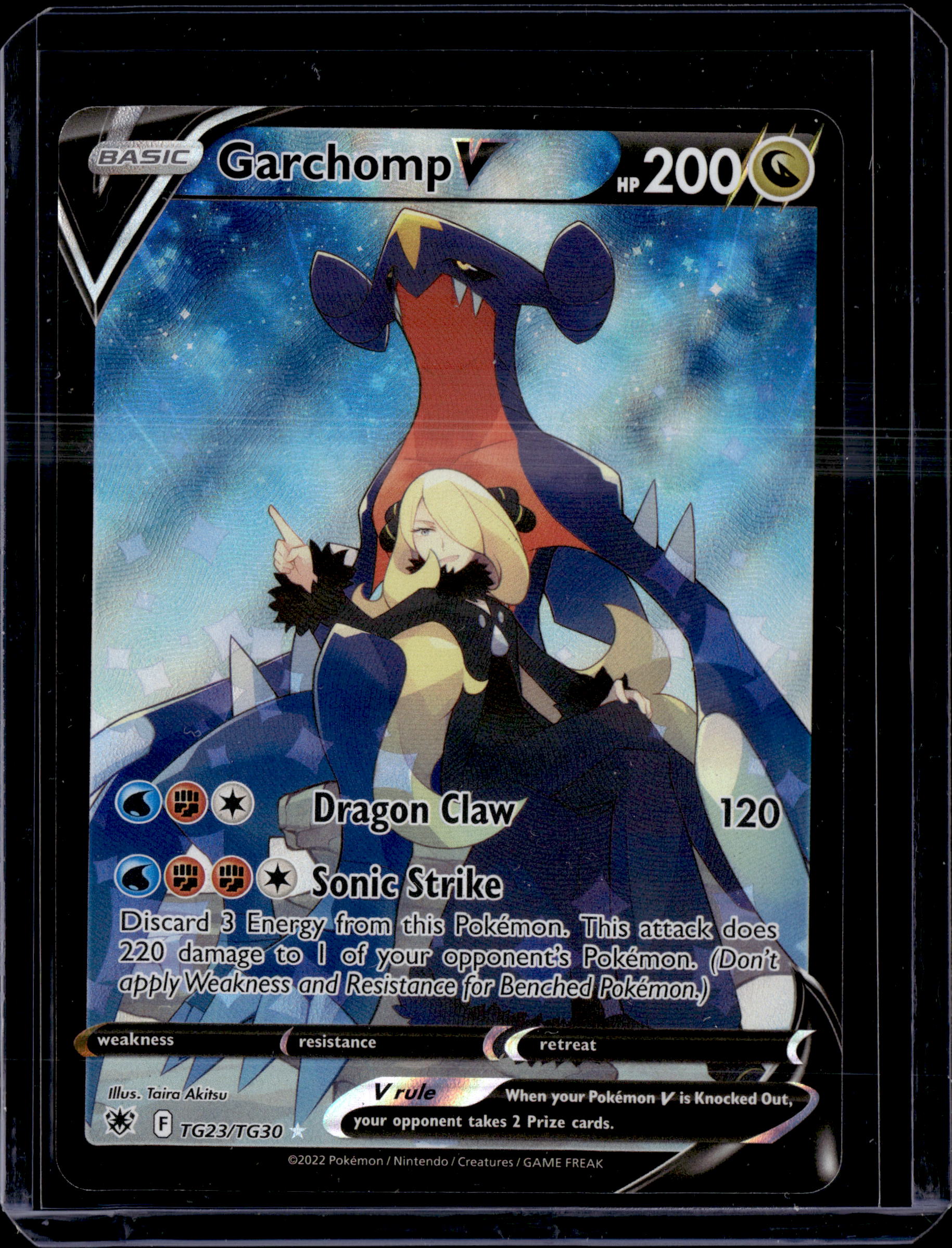 2022 Astral Radiance Trainer Gallery Garchomp V Ultra Rare