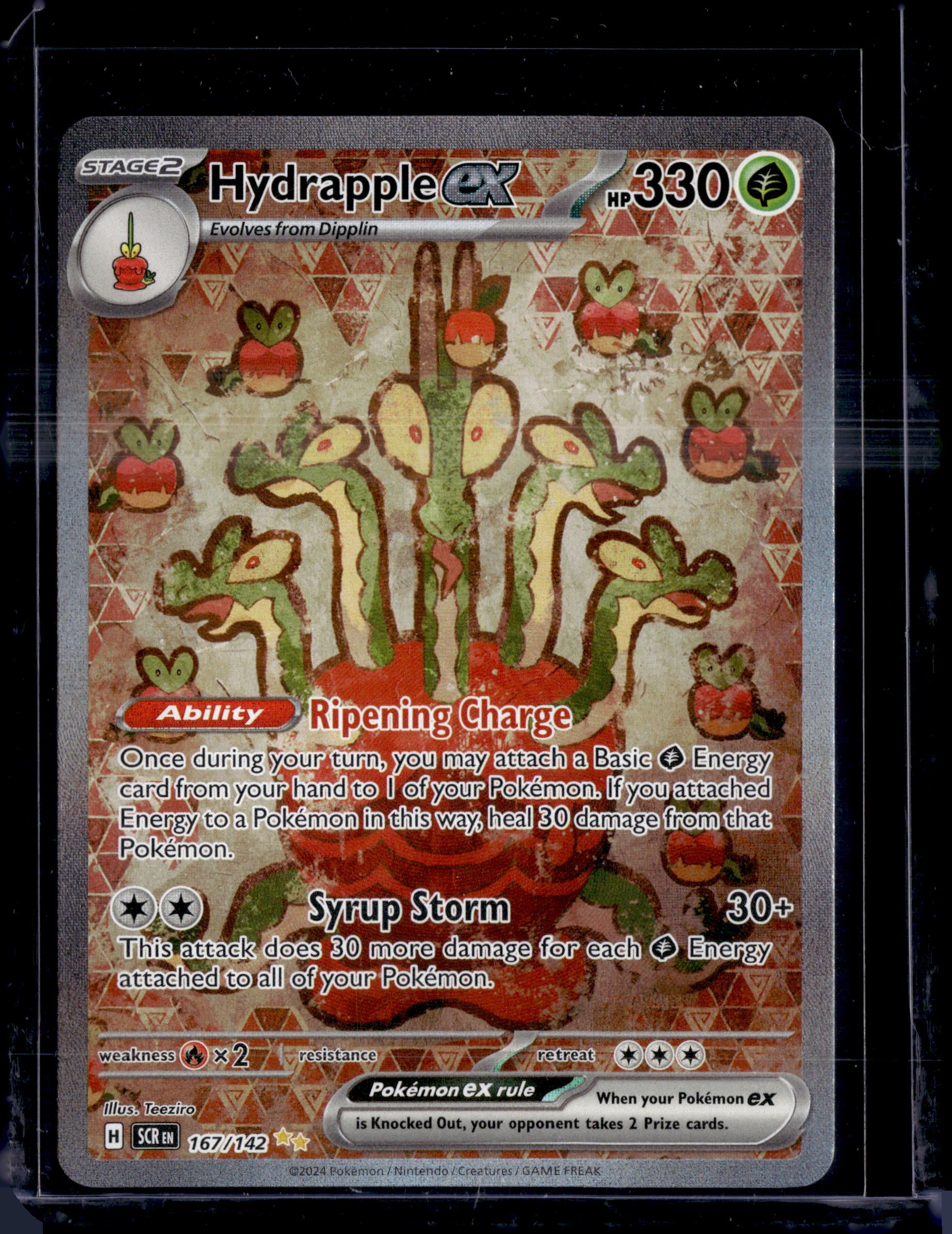 2024 Stellar Crown Hydrapple ex Special Illustration Rare