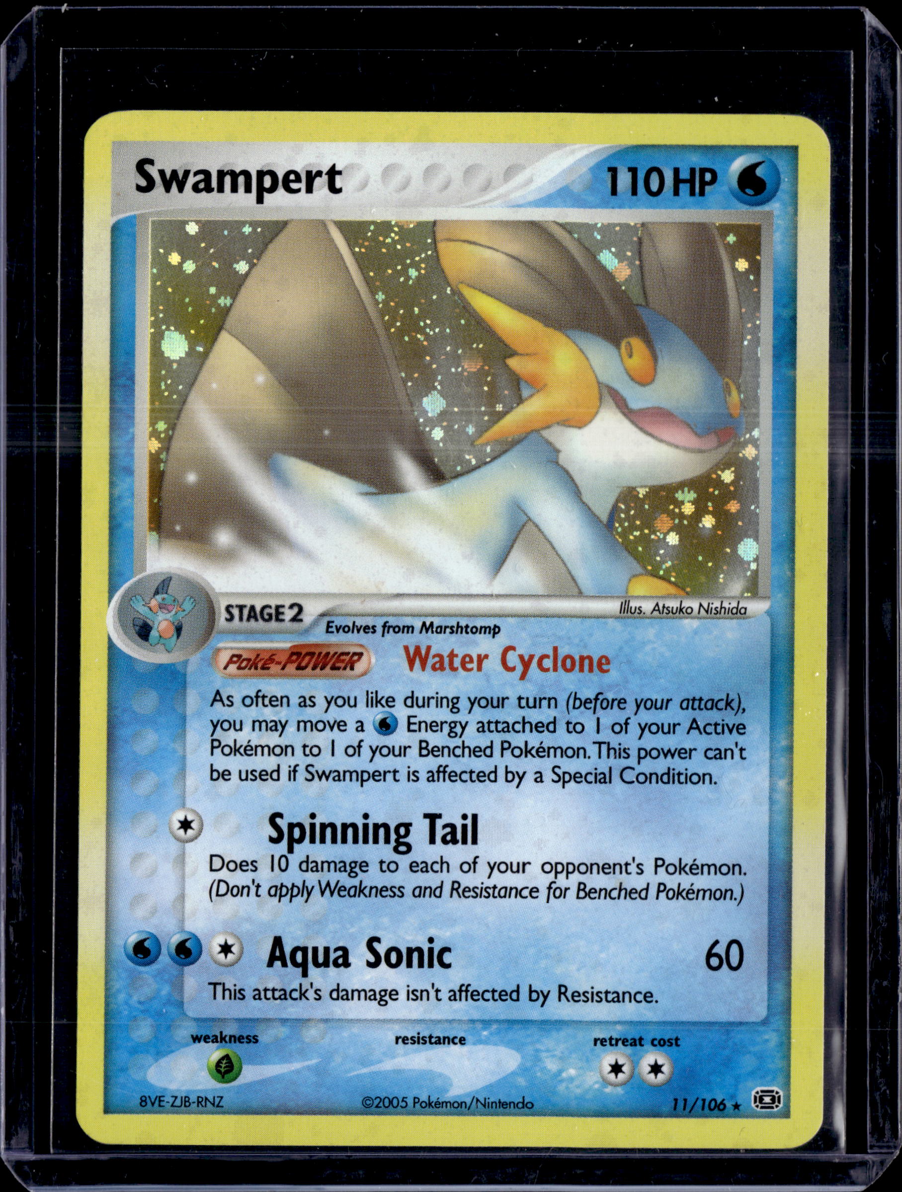 2005 EX Emerald Swampert Holo