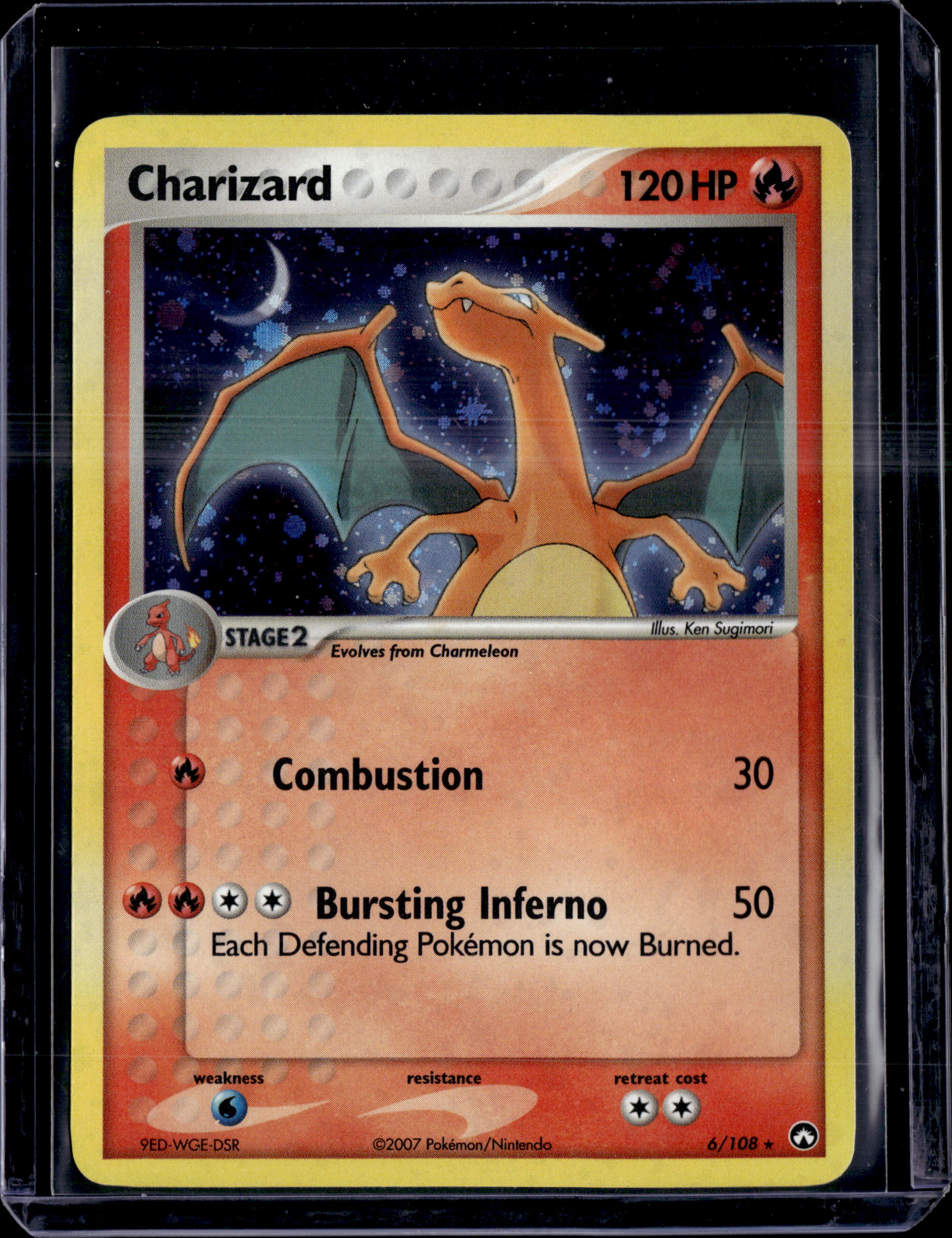 2007 EX Power Keepers Charizard Holo