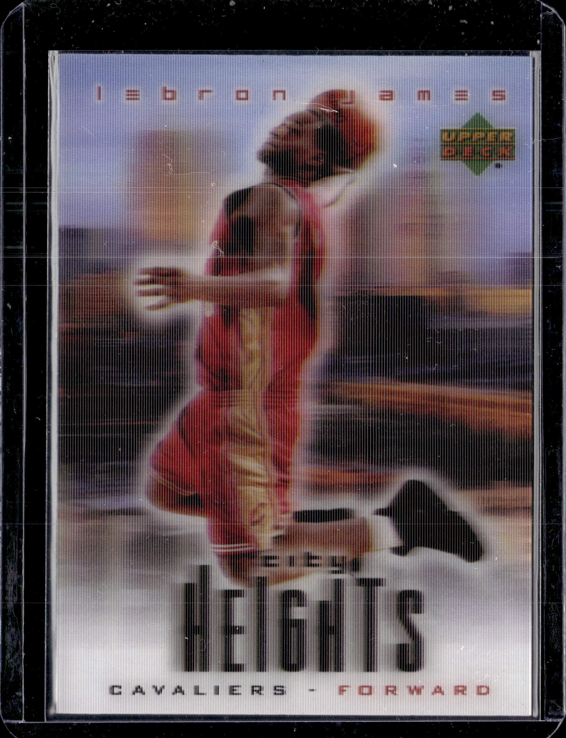2003 Upper Deck City Heights LeBron James Rookie Card