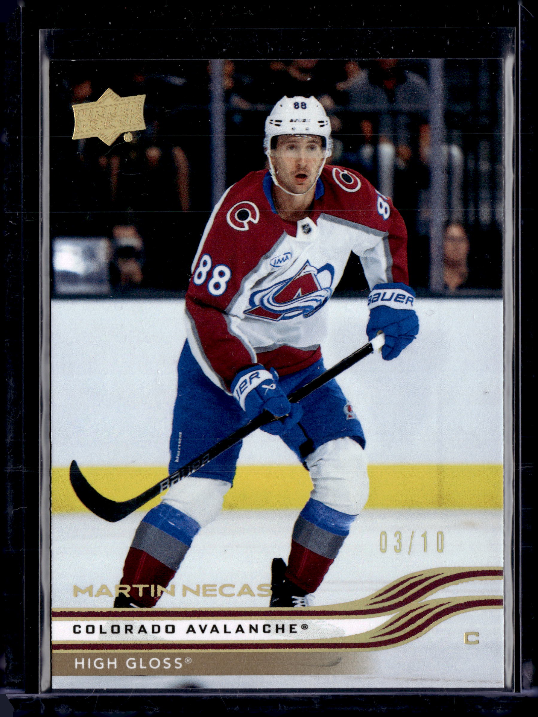 202-26 Upper Deck High Gloss Martin Necas /10 #529