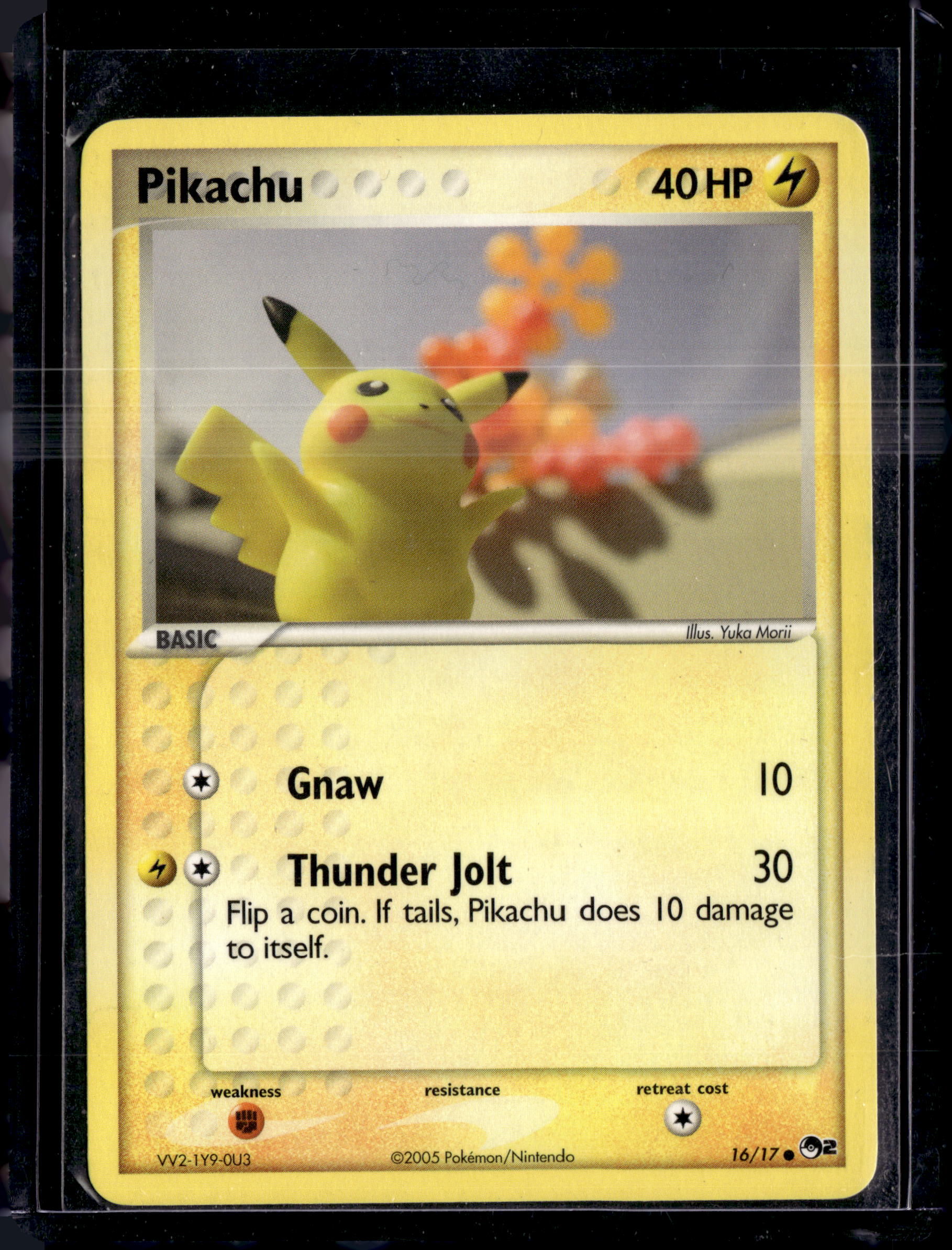 2005 Pop Series 2 Pikachu Common