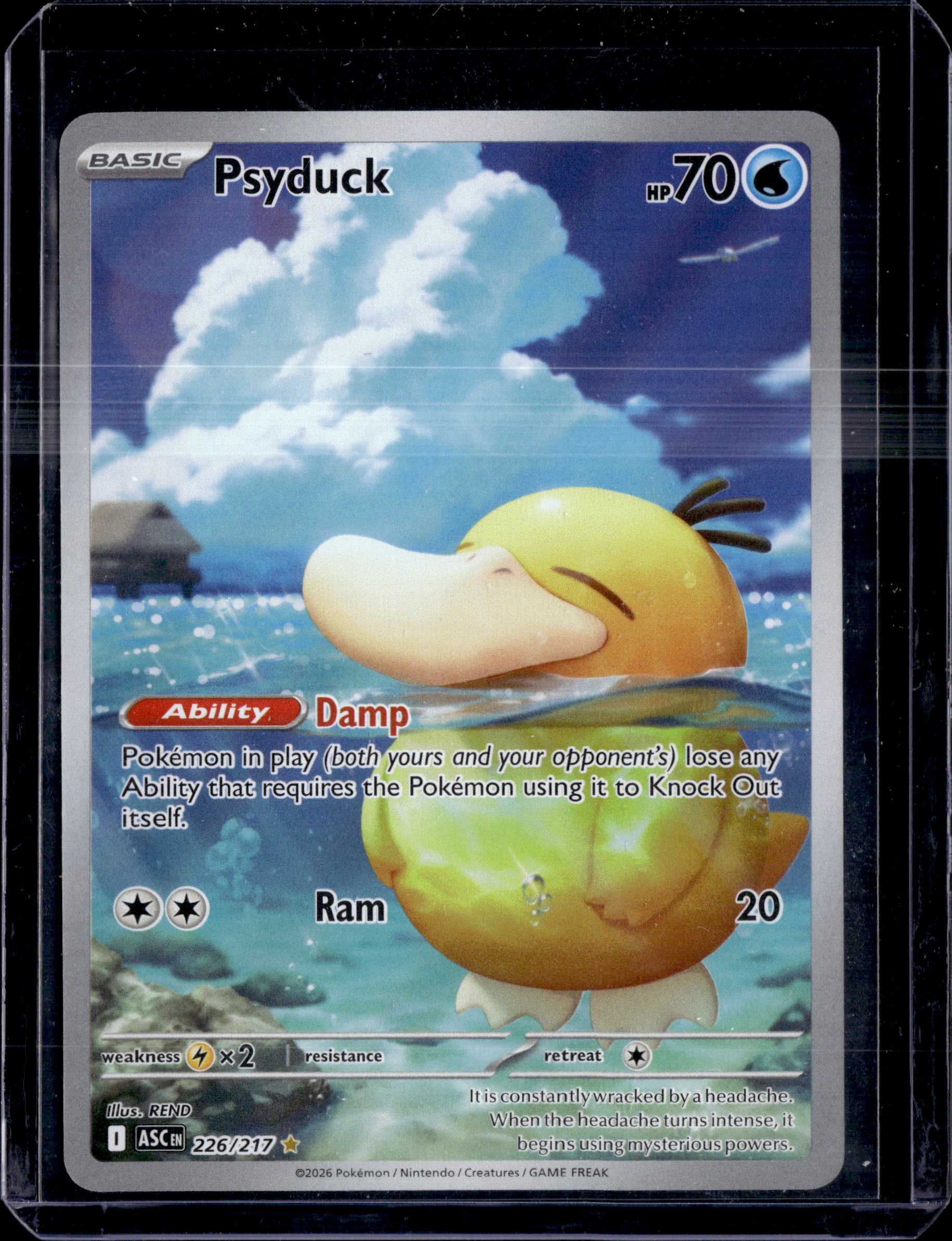 2026 Ascended Heroes Psyduck Illustration Rare