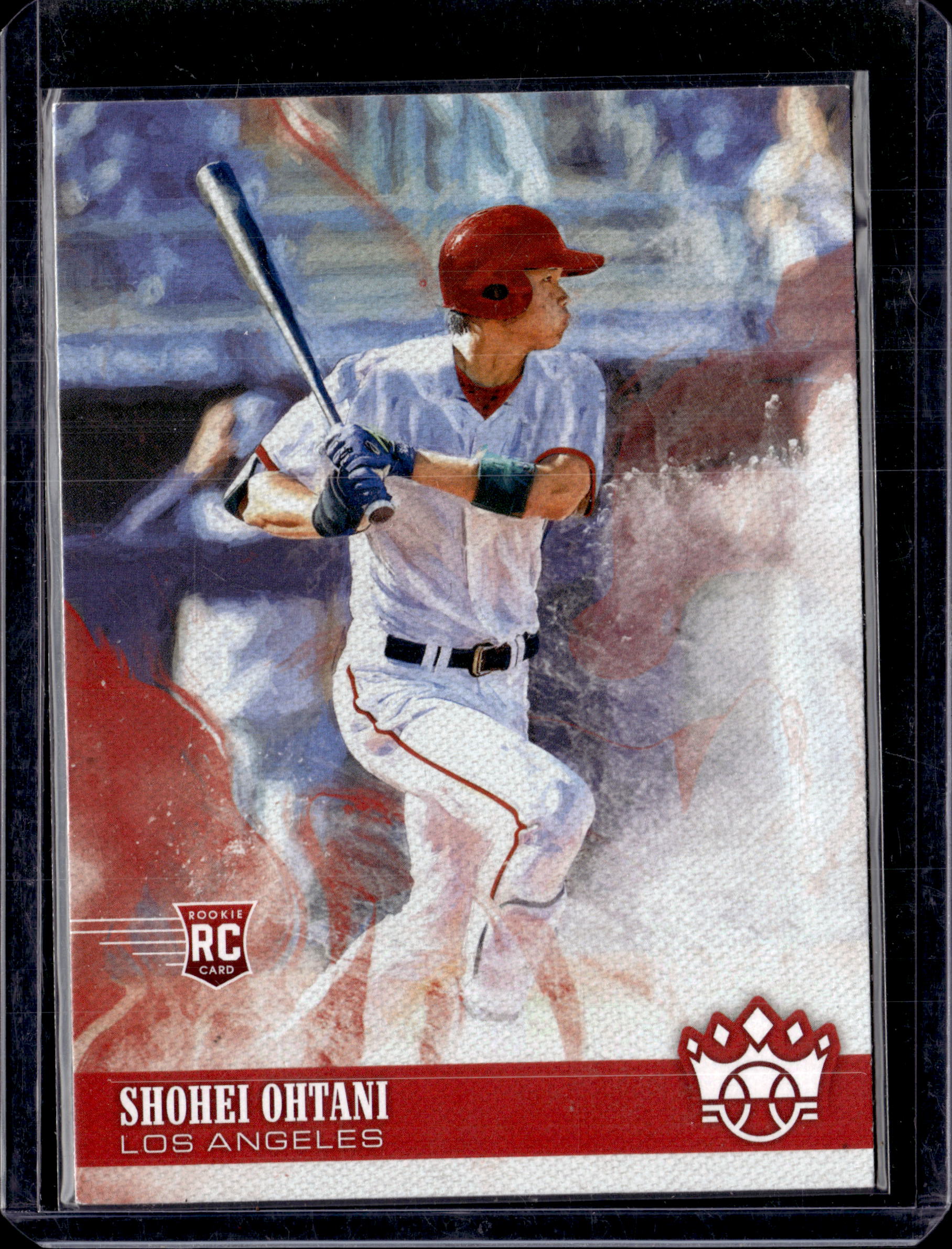 2018 Panini Diamond Kings Shohei Ohtani Batting Rookie #76