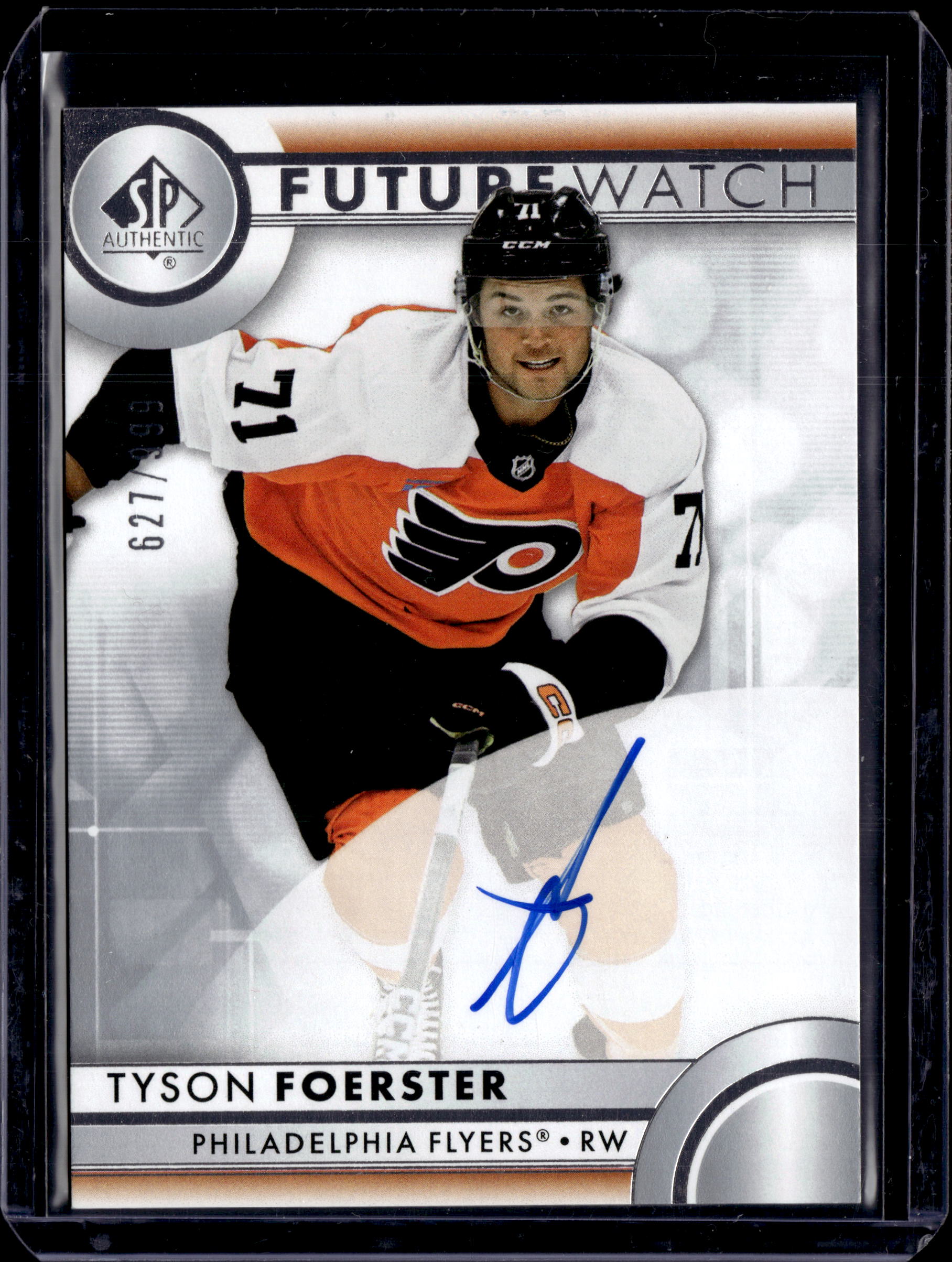2023-24 Upper Deck SP Authentic Future Watch Auto Tyson Foerster /999