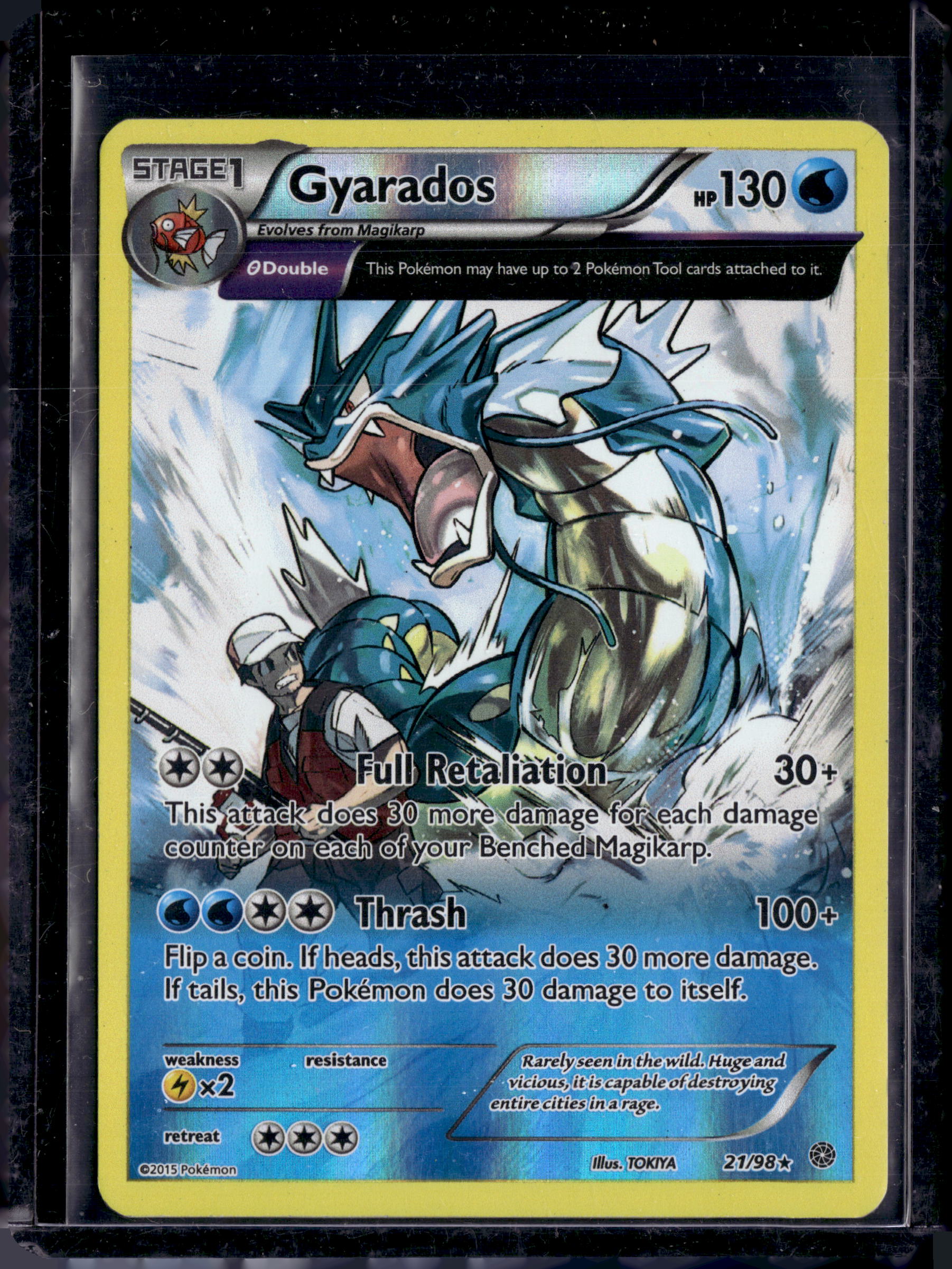 Gyarados Holo Rare 21/98 Ancient Origins XY