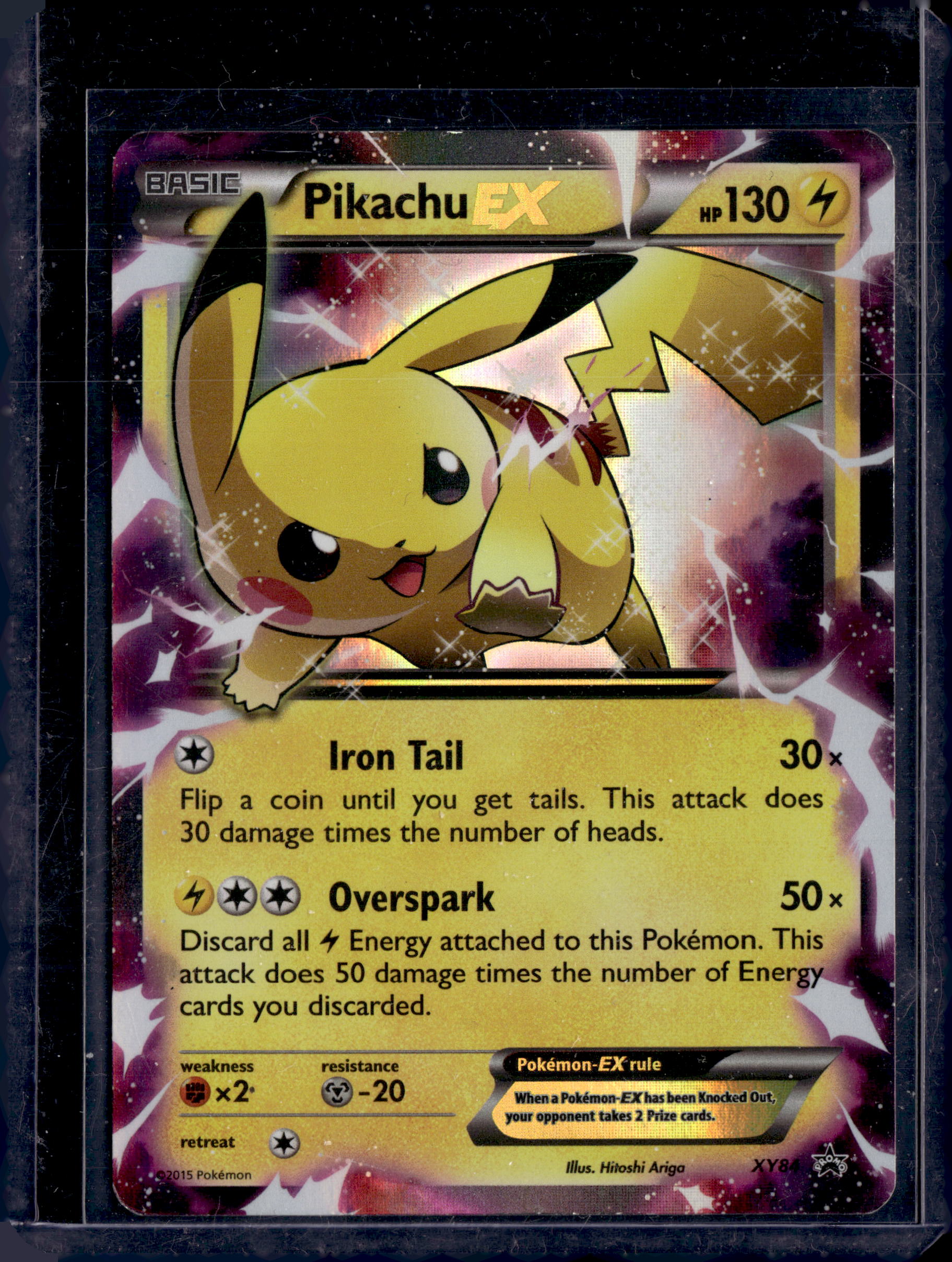 Pikachu EX XY84 Pokemon