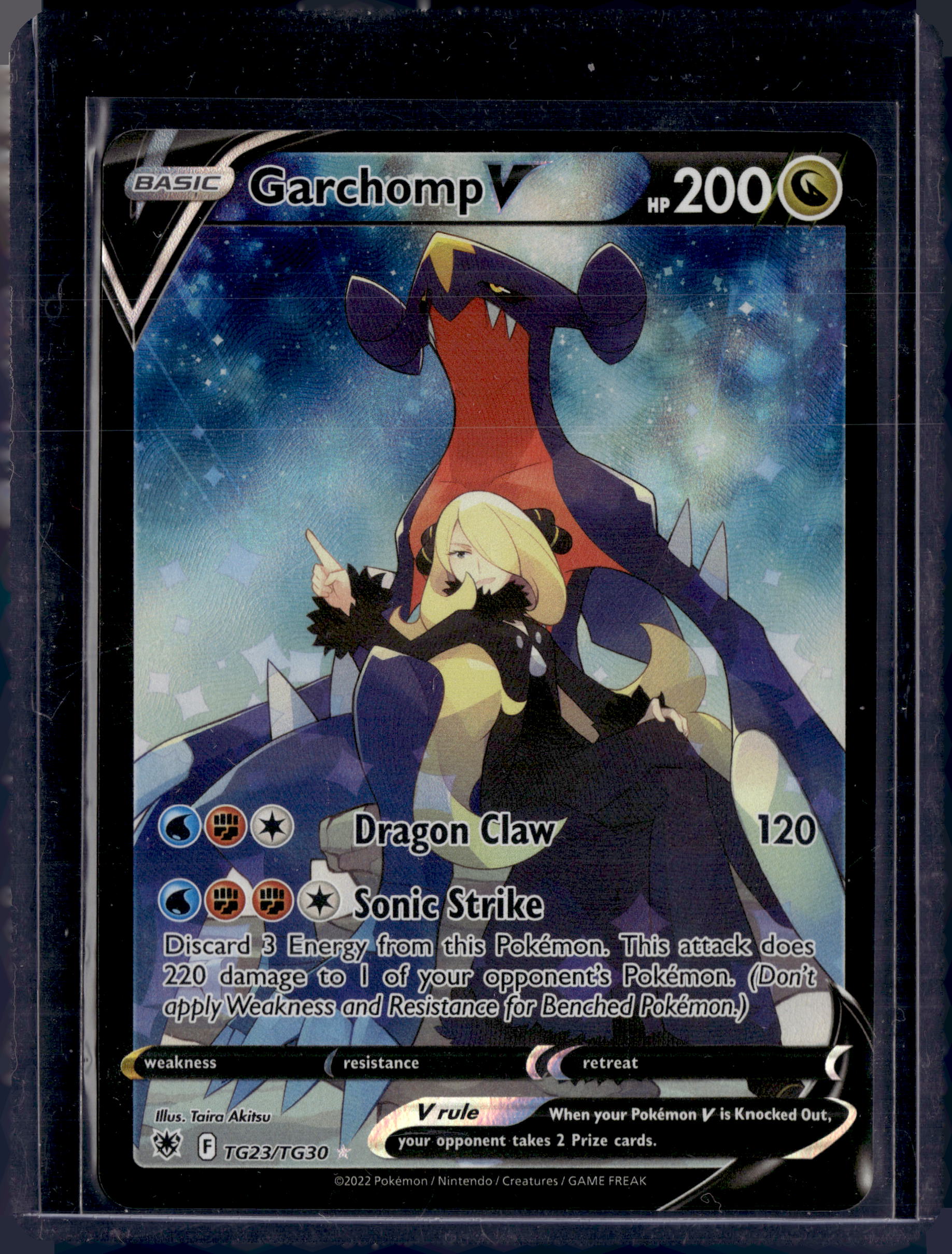 2022 Astral Radiance Trainer Gallery Garchomp V Ultra Rare (B)