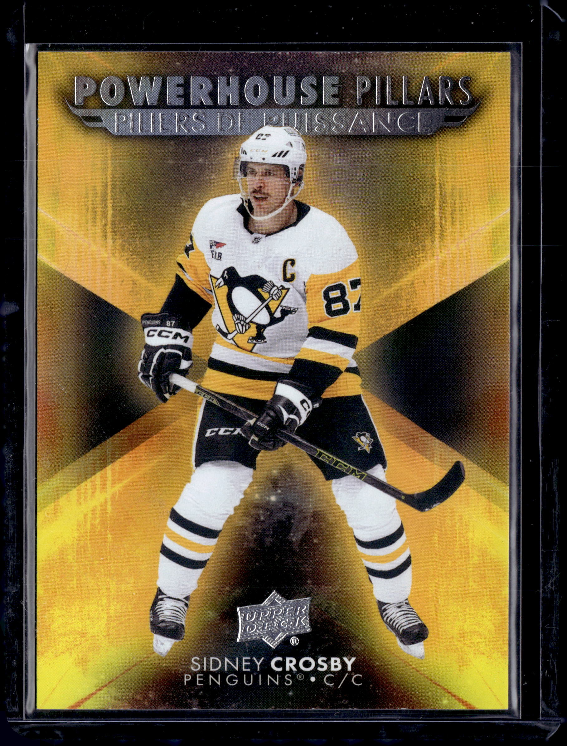 2025-26 Upper Deck Tim Hortons Sidney Crosby Powerhouse Pillars #CP-2 Penguins