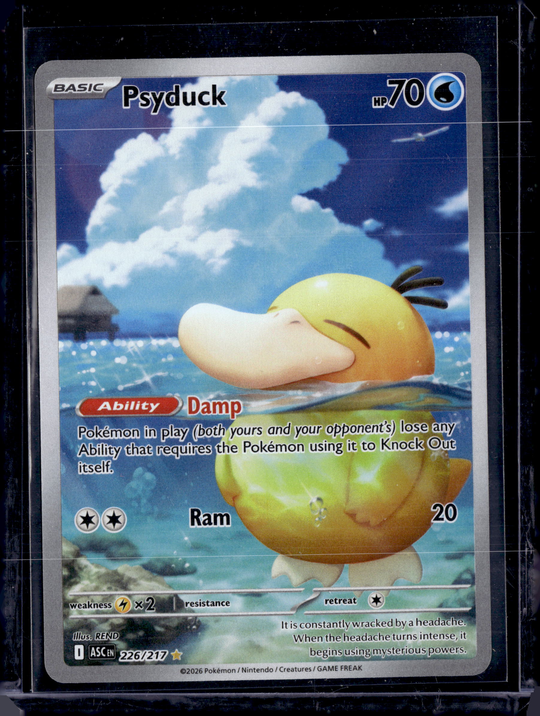 2026 Ascended Heroes Psyduck Illustration Rare (A)