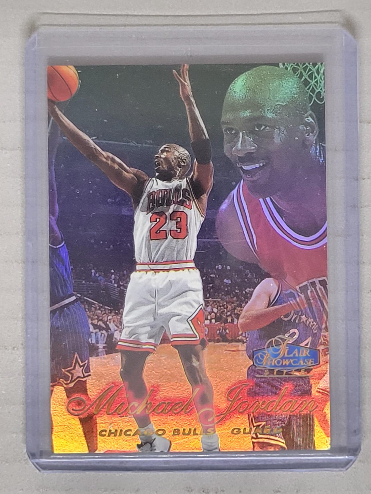 1997-98 Flair Showcase Michael Jordan Style Sec 2 Row 2 Seat