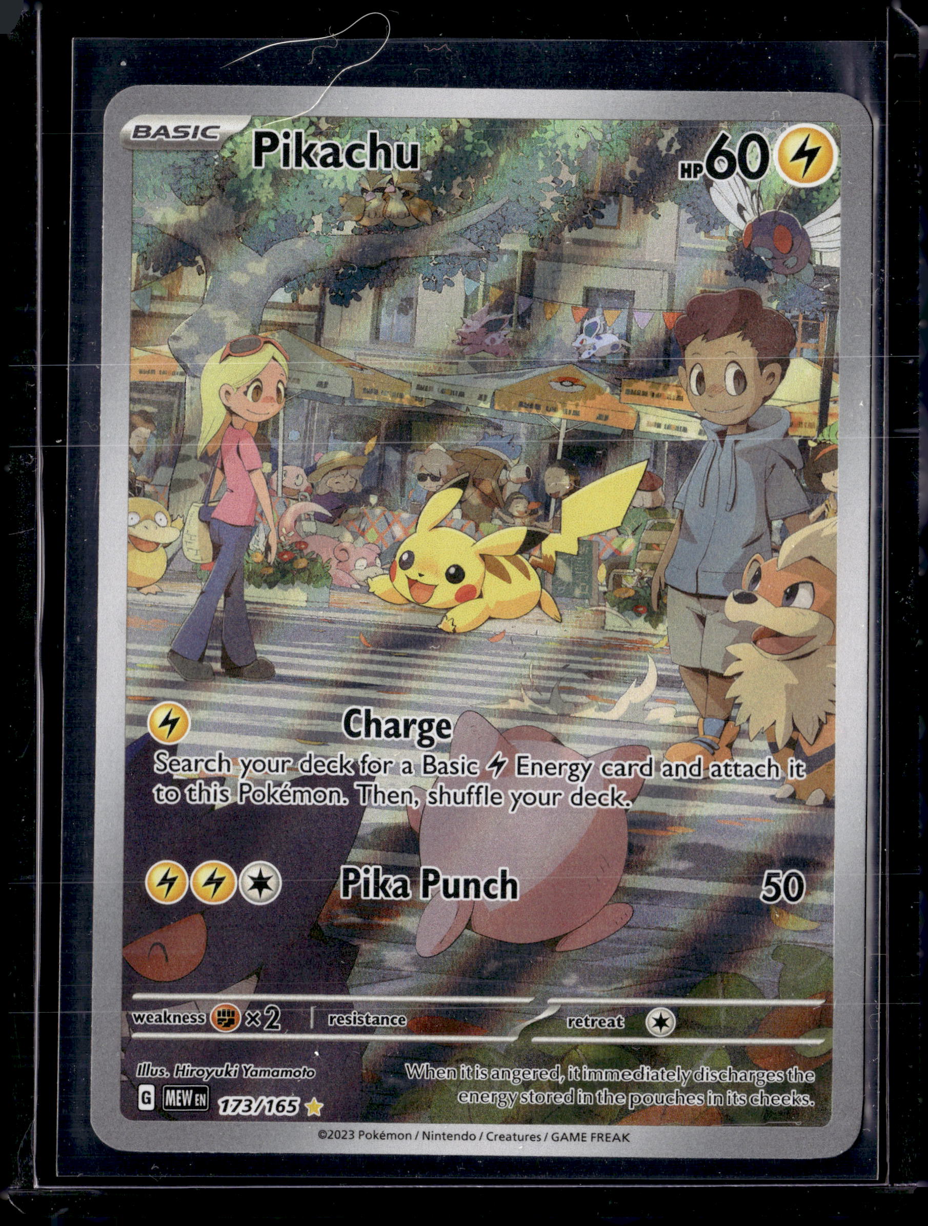 2023 Scarlet & Violet 151 Pikachu IR 173/165