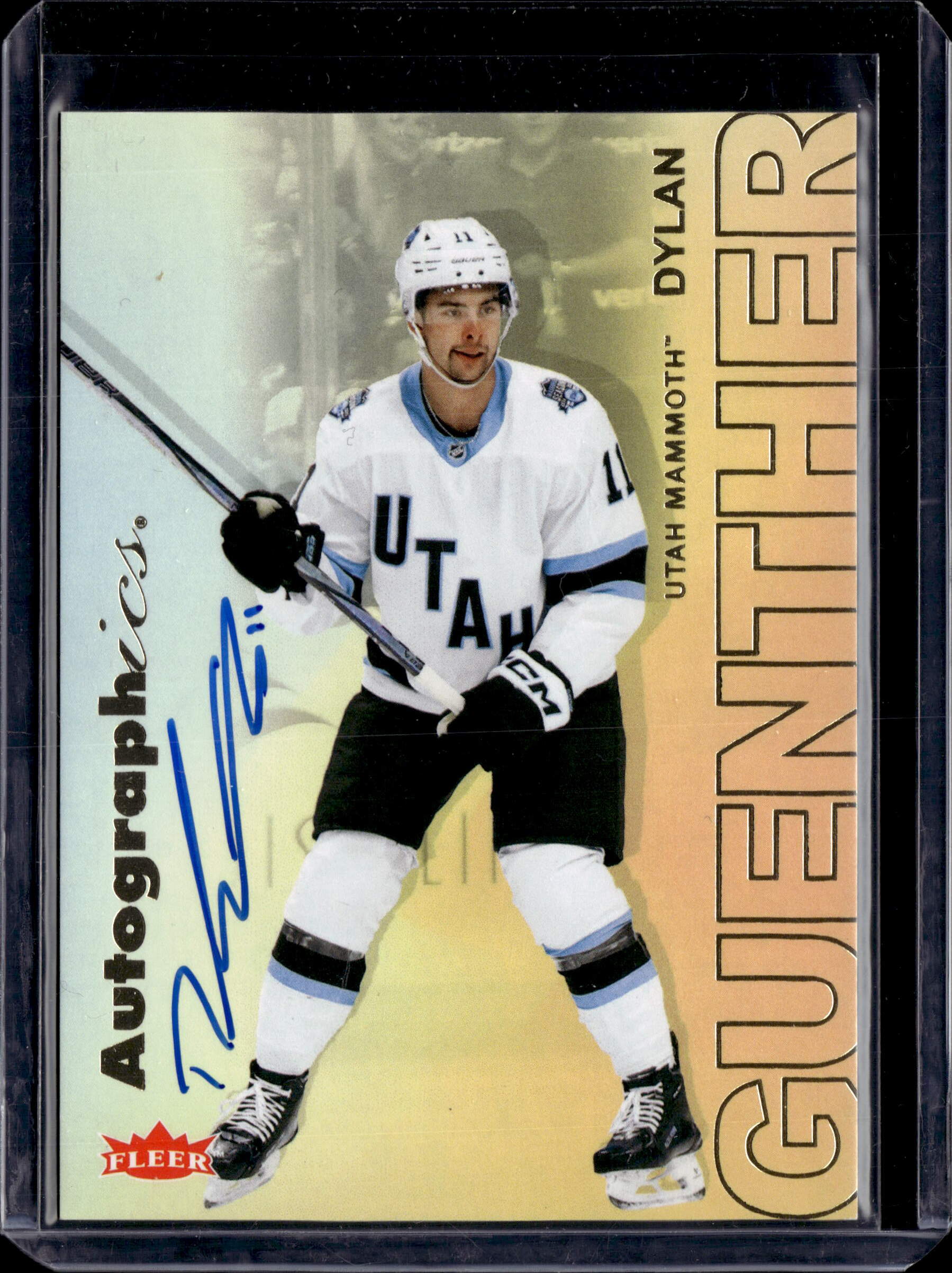 2026 Fleer Autographics Dylan Guenther #A-DG