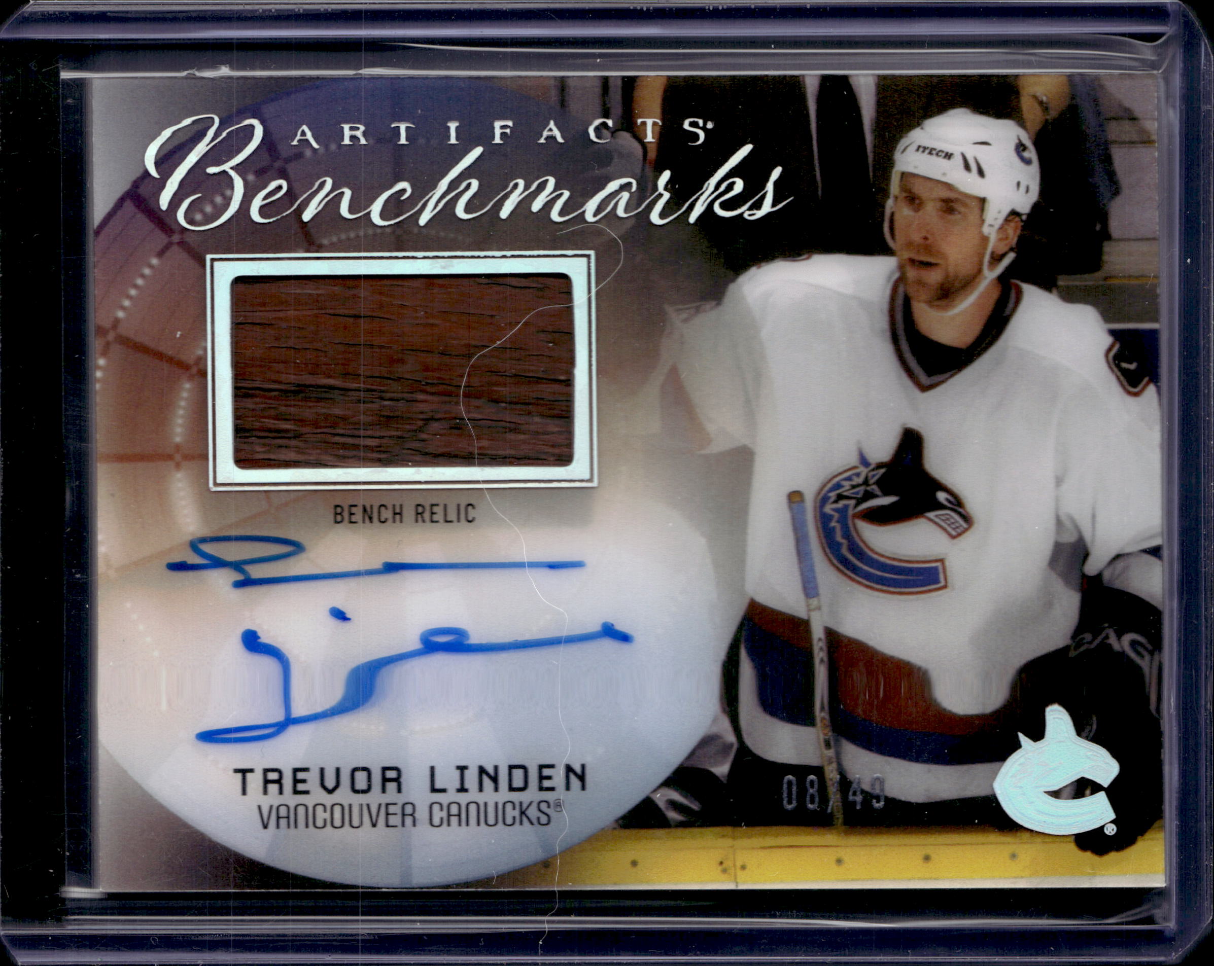 2025-26 Upper Deck Artifacts Benchmarks /49 Trevor Linden #BM-TL