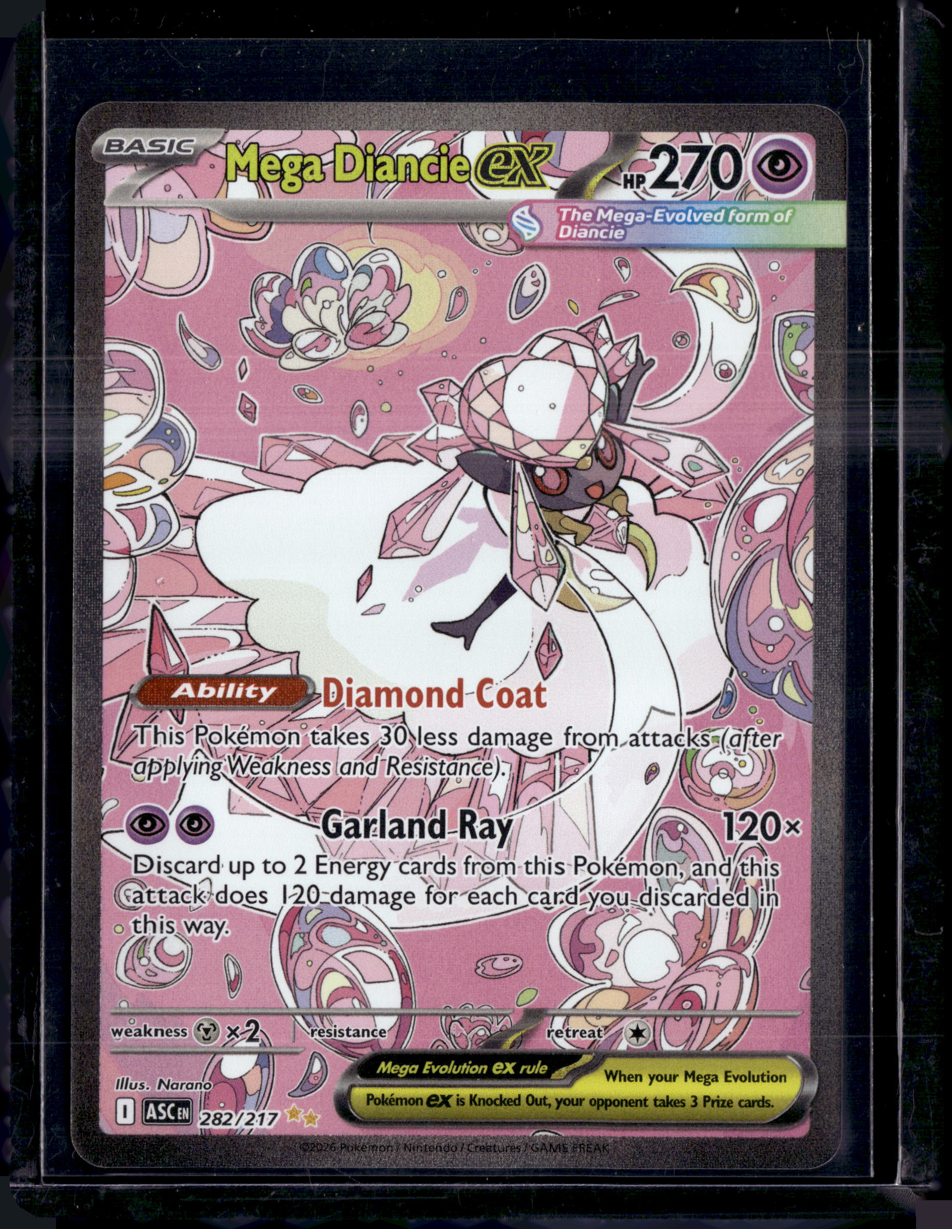 2026 Ascended Heroes Mega Diancie ex Special Illustration Rare