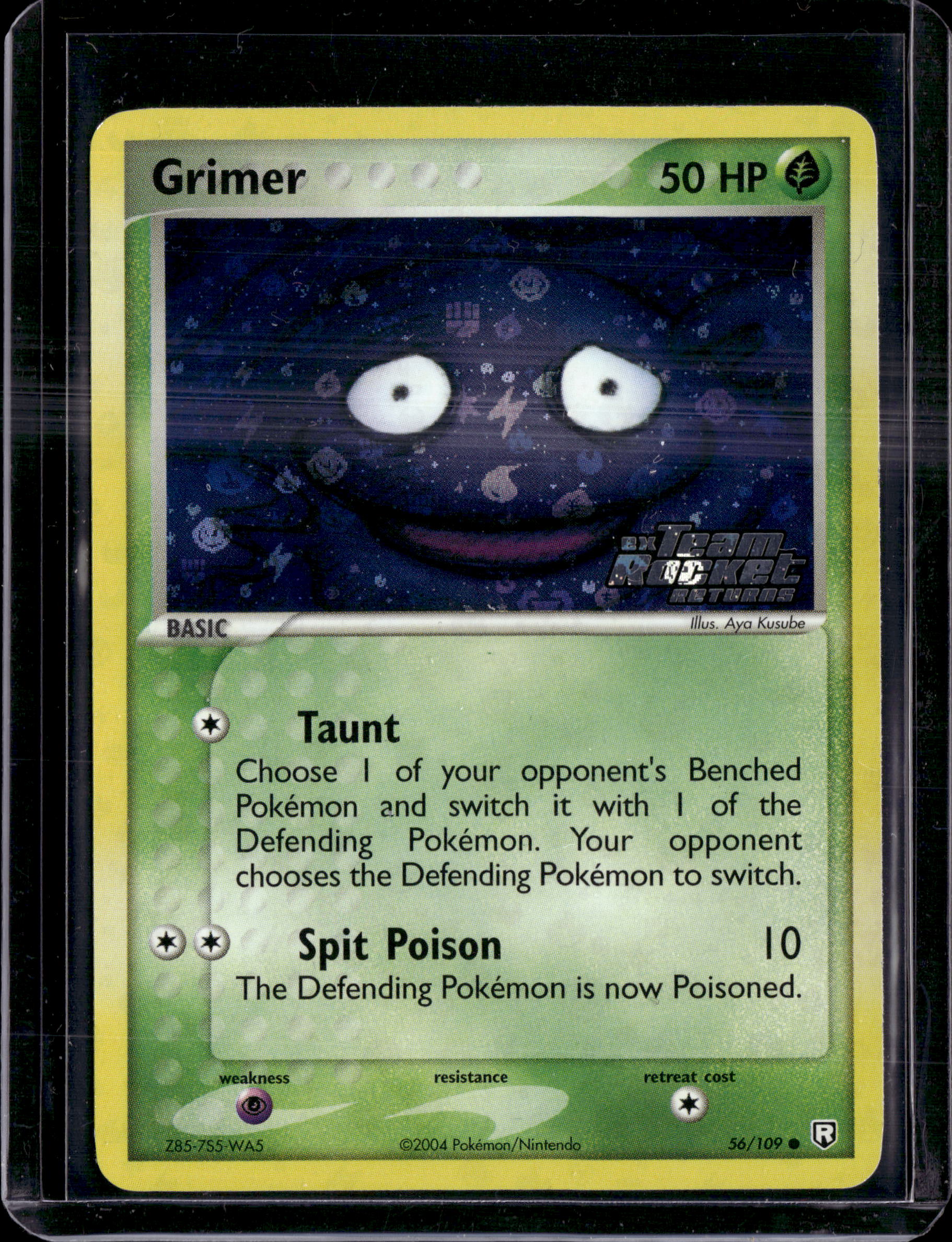 2004 ex Team Rocket Returns Grimer Reverse Holo (Stamped)
