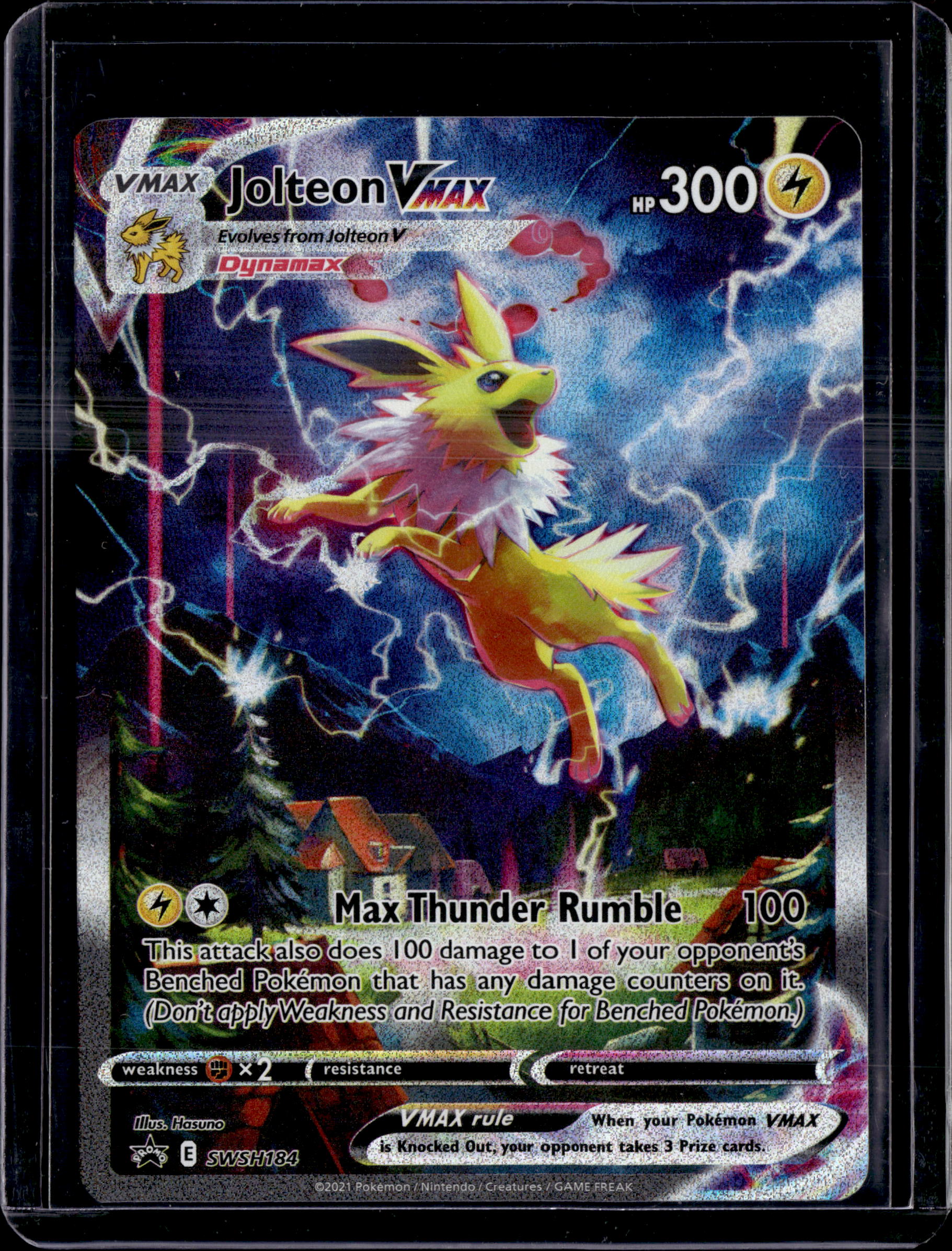 2021 Sword & Shield Promo Jolteon VMAX