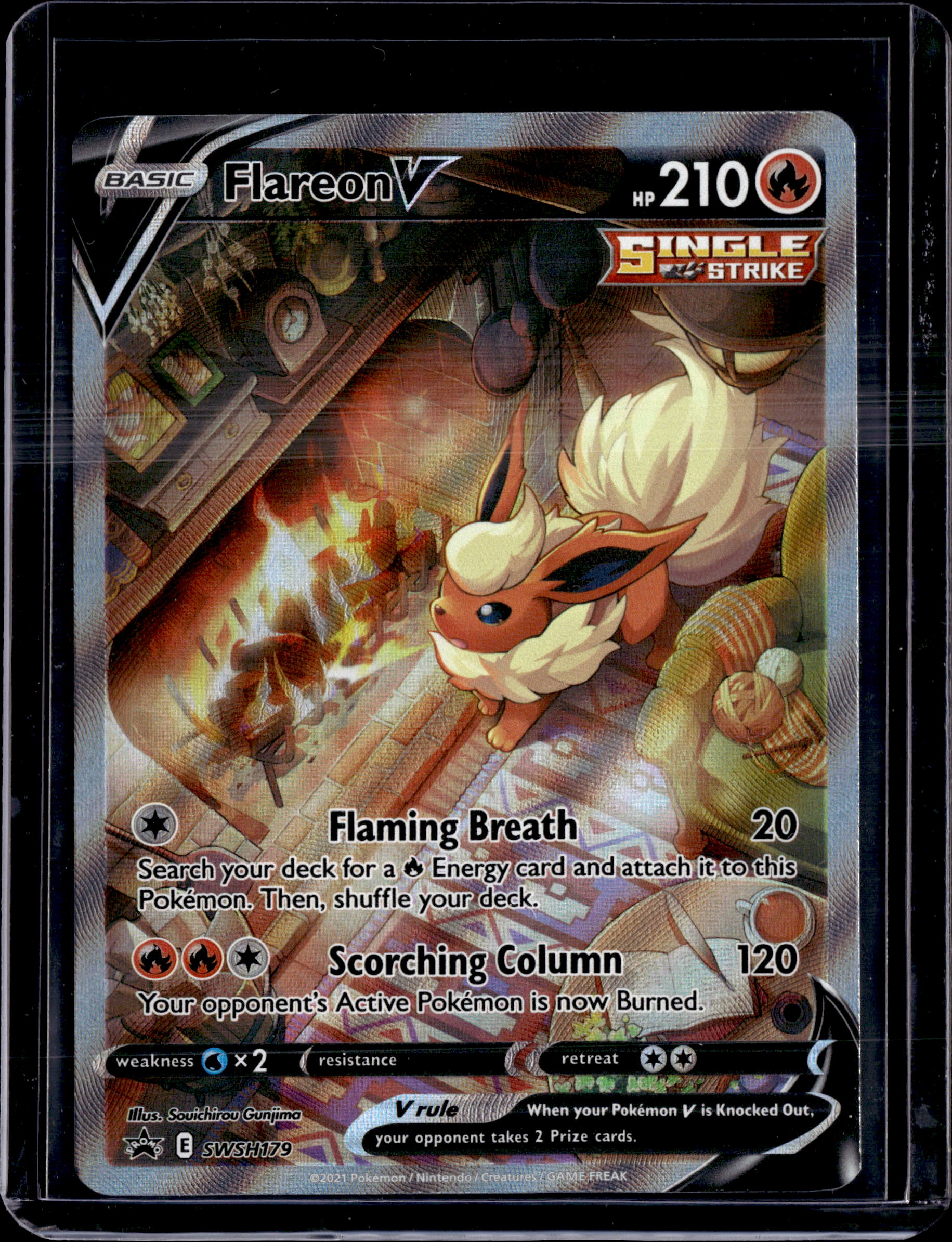 2021 Sword & Shield Promo Flareon V