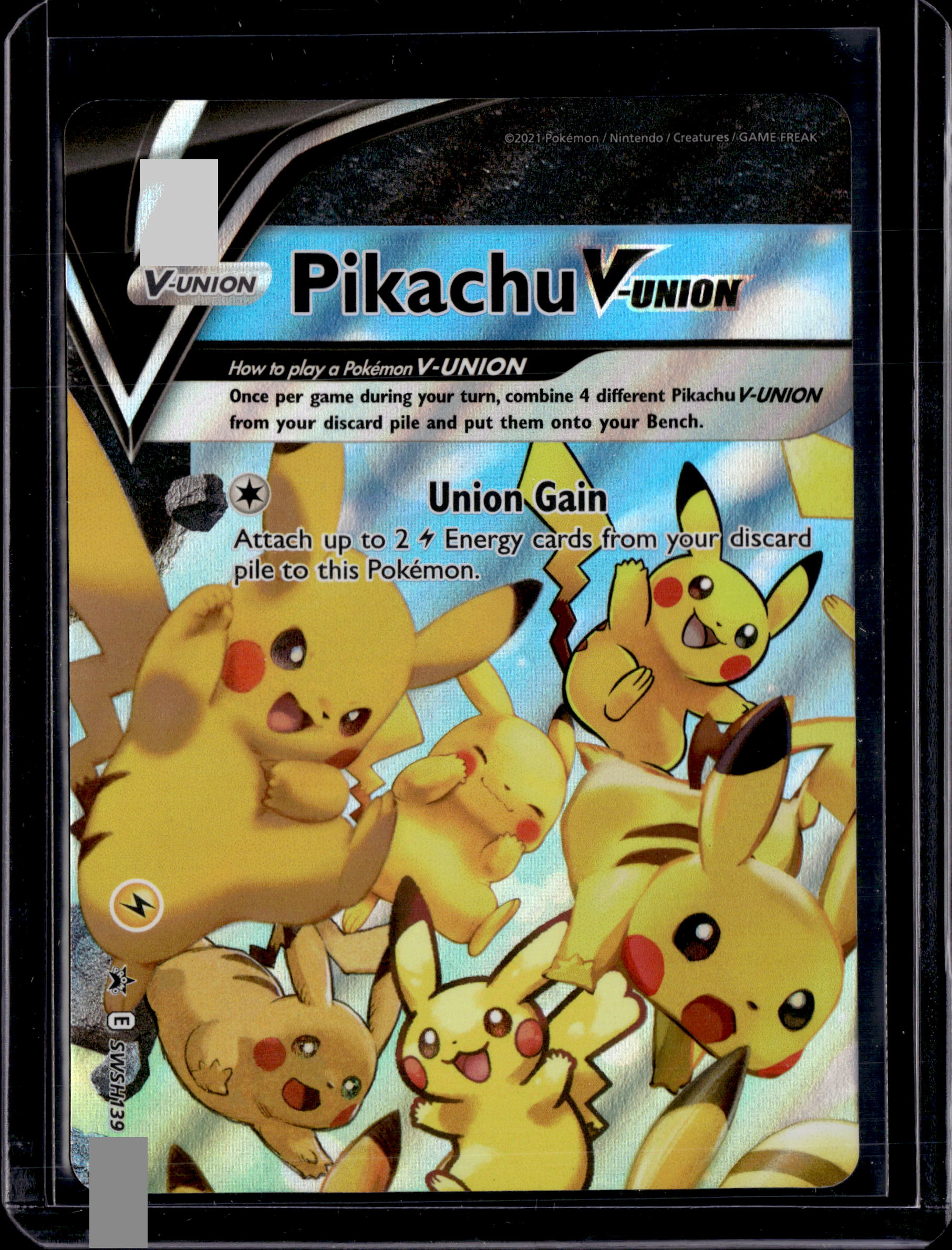 2021 Sword & Shield Promo Pikachu V-Union(Set Of 4) Holo (A)