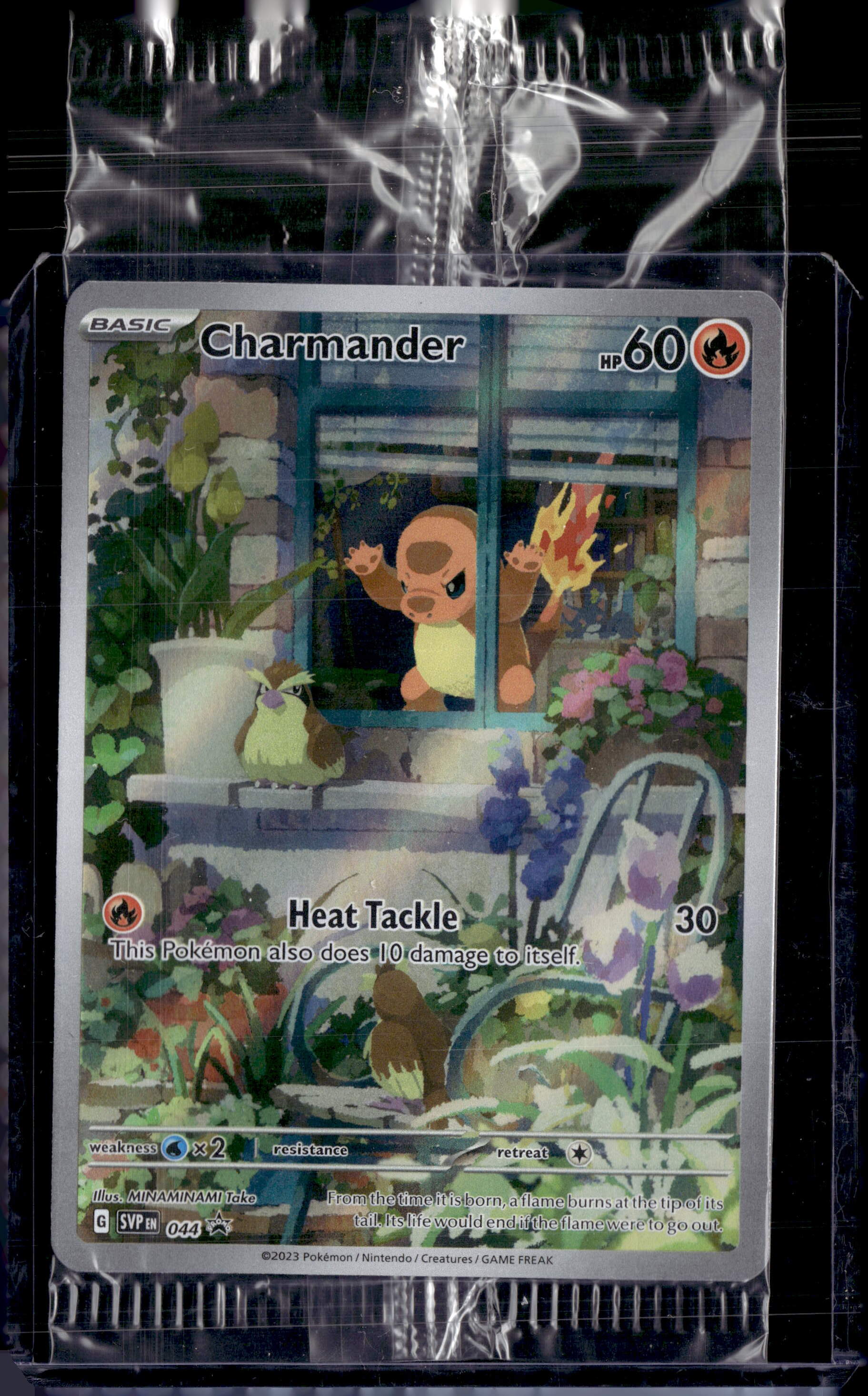 2023 Obsidian Flames Promo Charmander SEALED 044