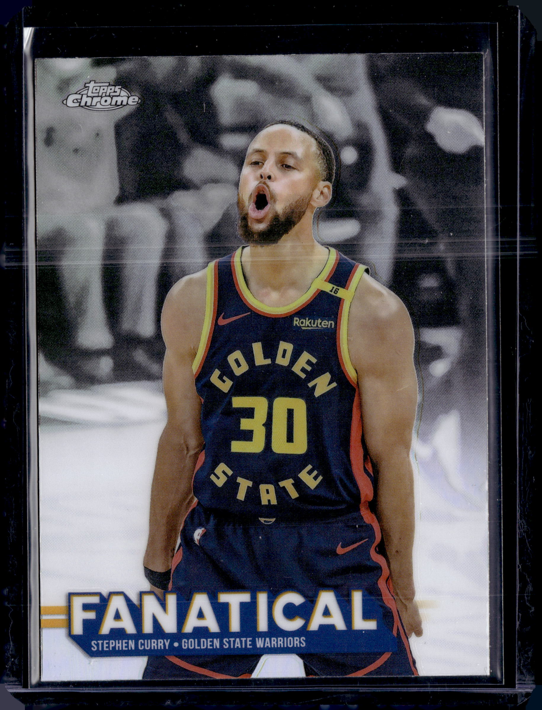 2025-26 Topps Chrome Stephen Curry Fanatical SSP
