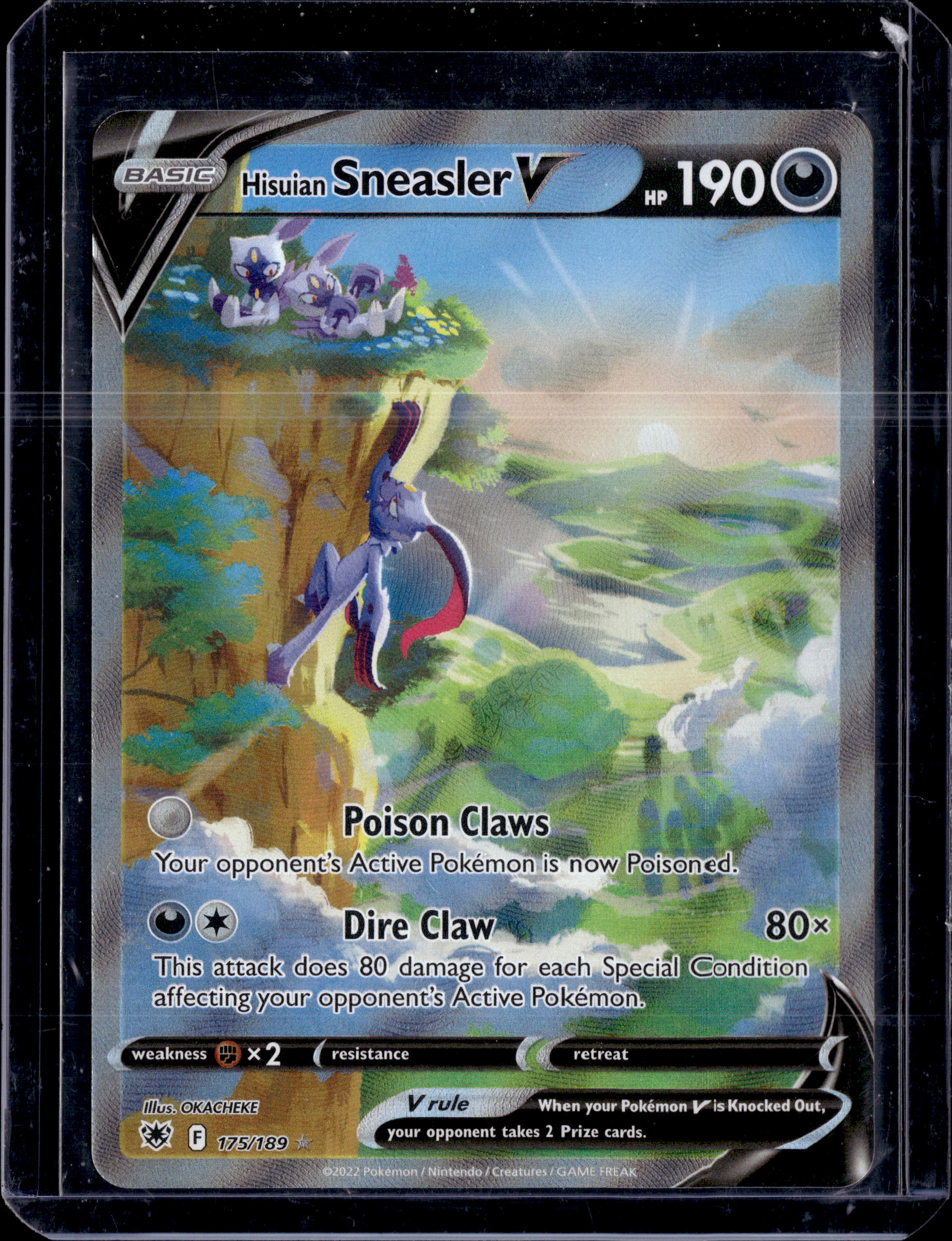 2022 Astral Radiance Hisuian Sneasler V Alternate Art