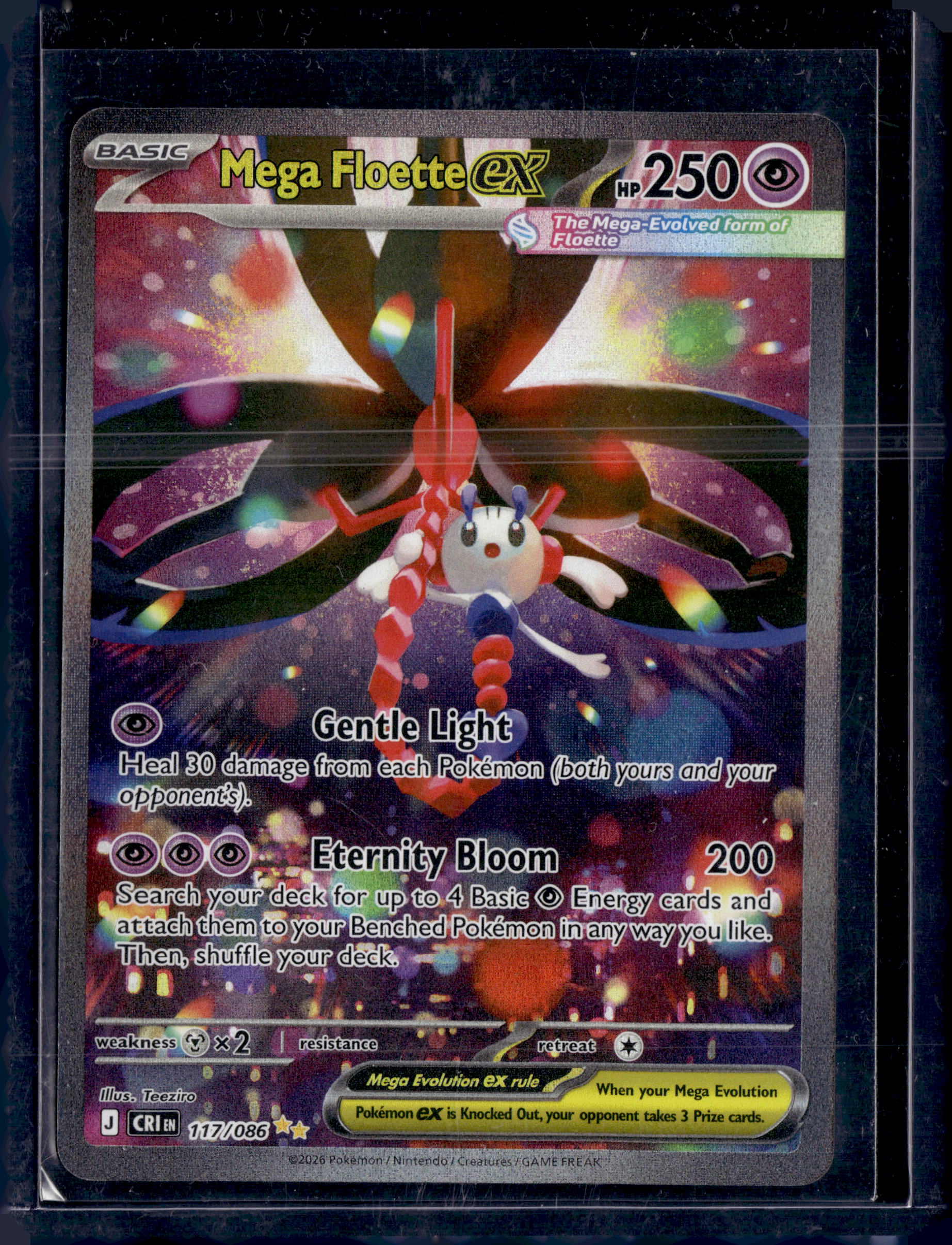 2026 Chaos Rising Mega Floette ex Special Illustration Rare