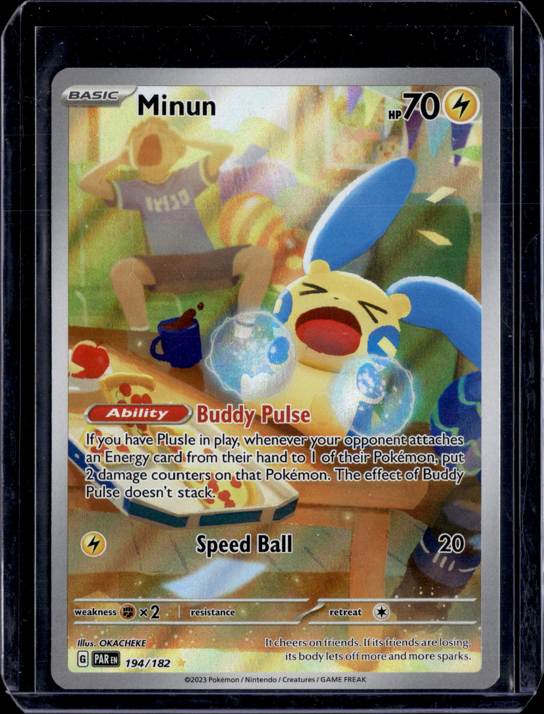 2023 Minum 194/182 Paradox Rift Illustration Rare