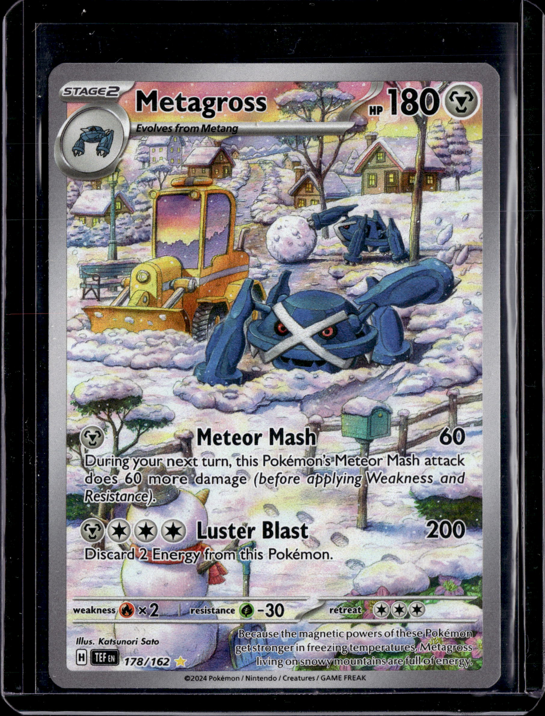 2024 Temporal Forces Metagross IR 178/162