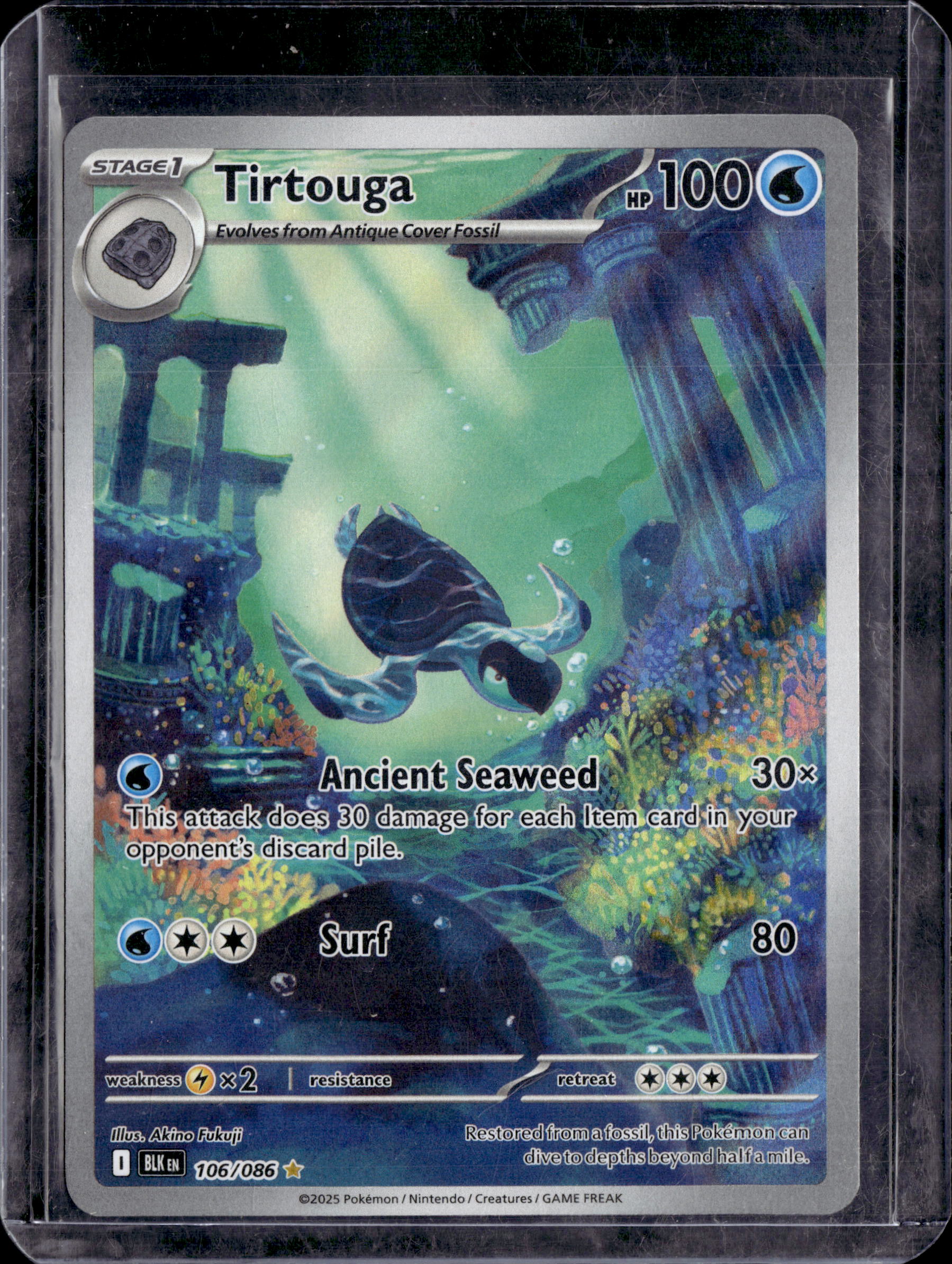 2025 Black Bolt Tirtouga IR 106/086