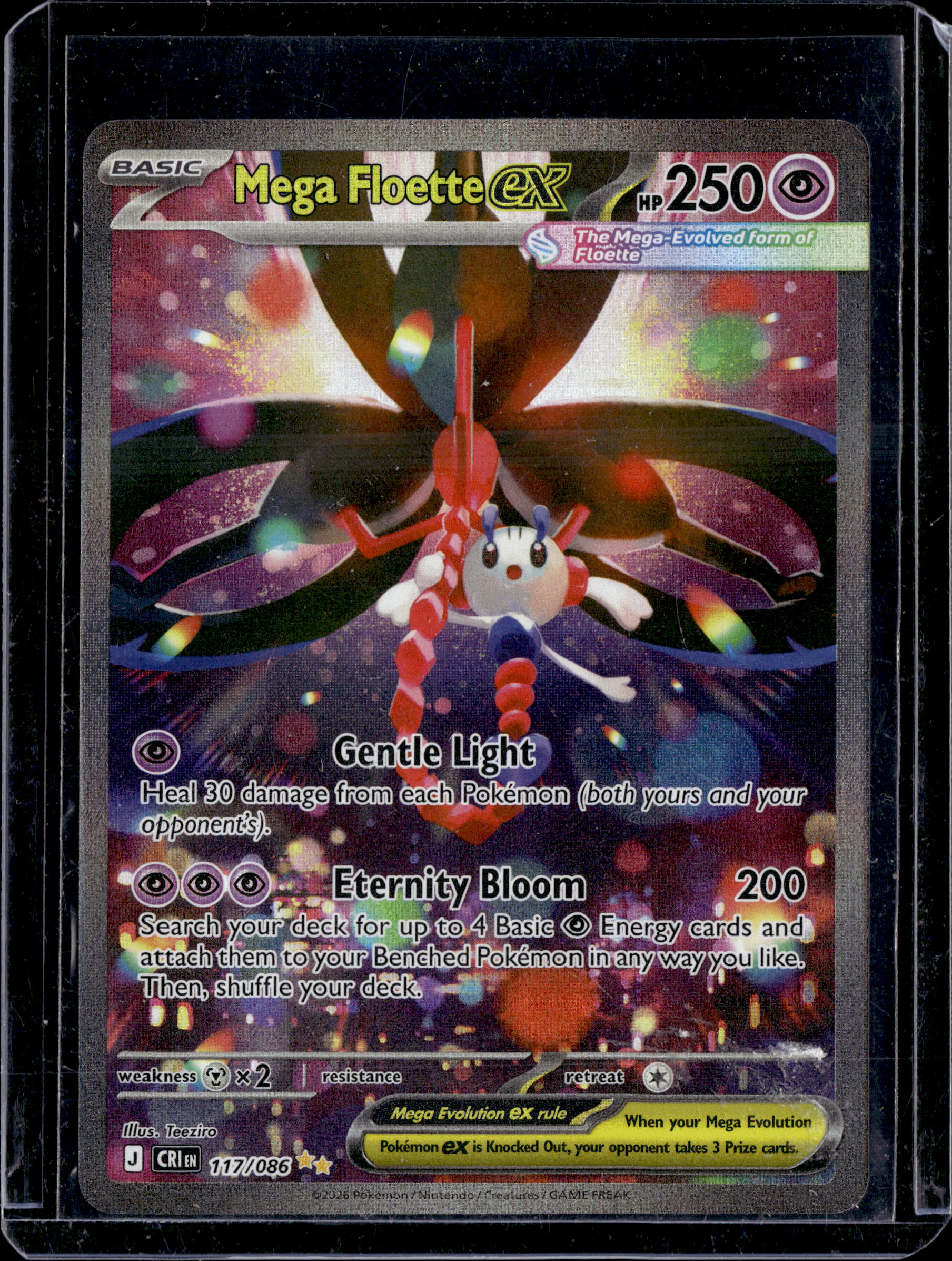 2026 Chaos Rising Mega Floette ex Special Illustration Rare