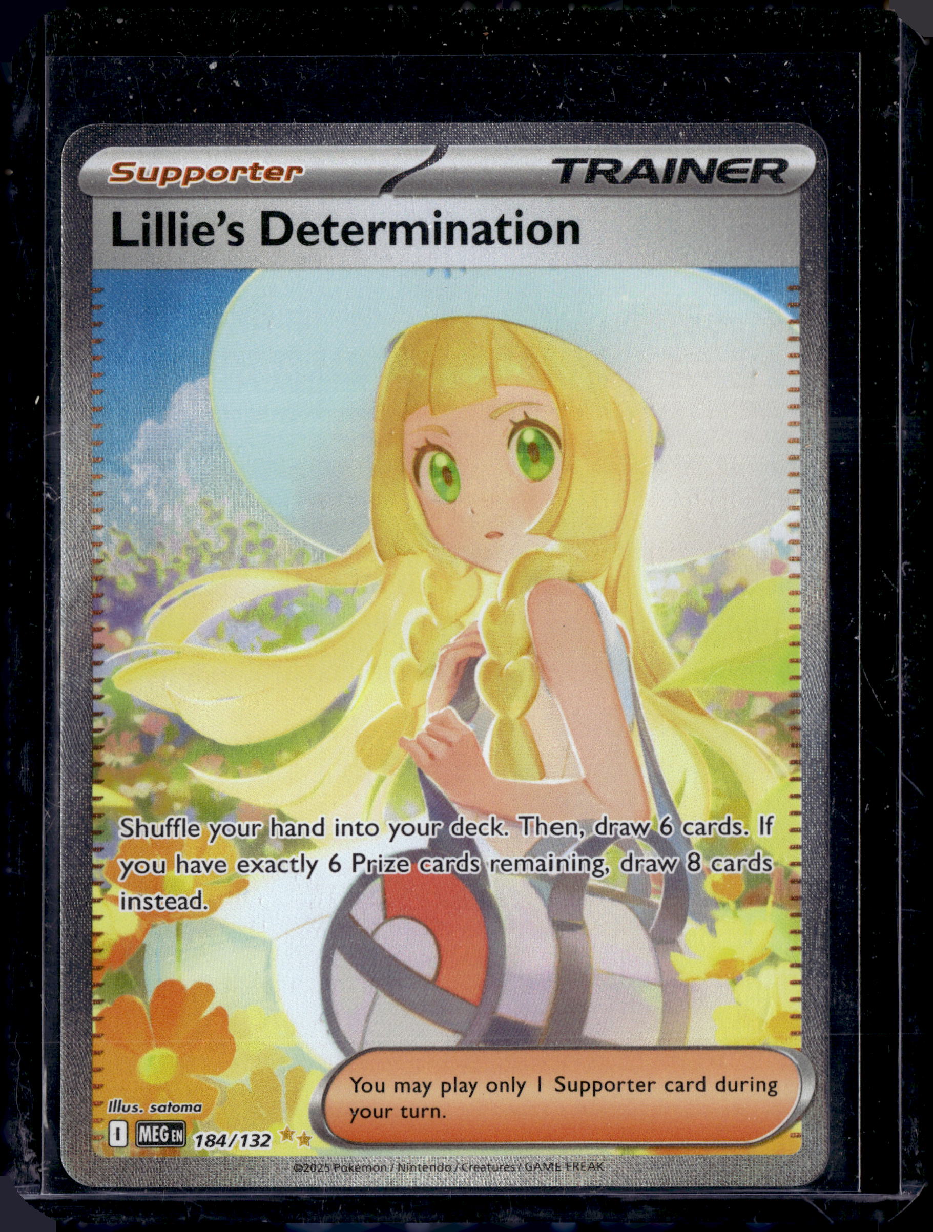 2025 Mega Evolution Lillie's Determination Special Illustration Rare
