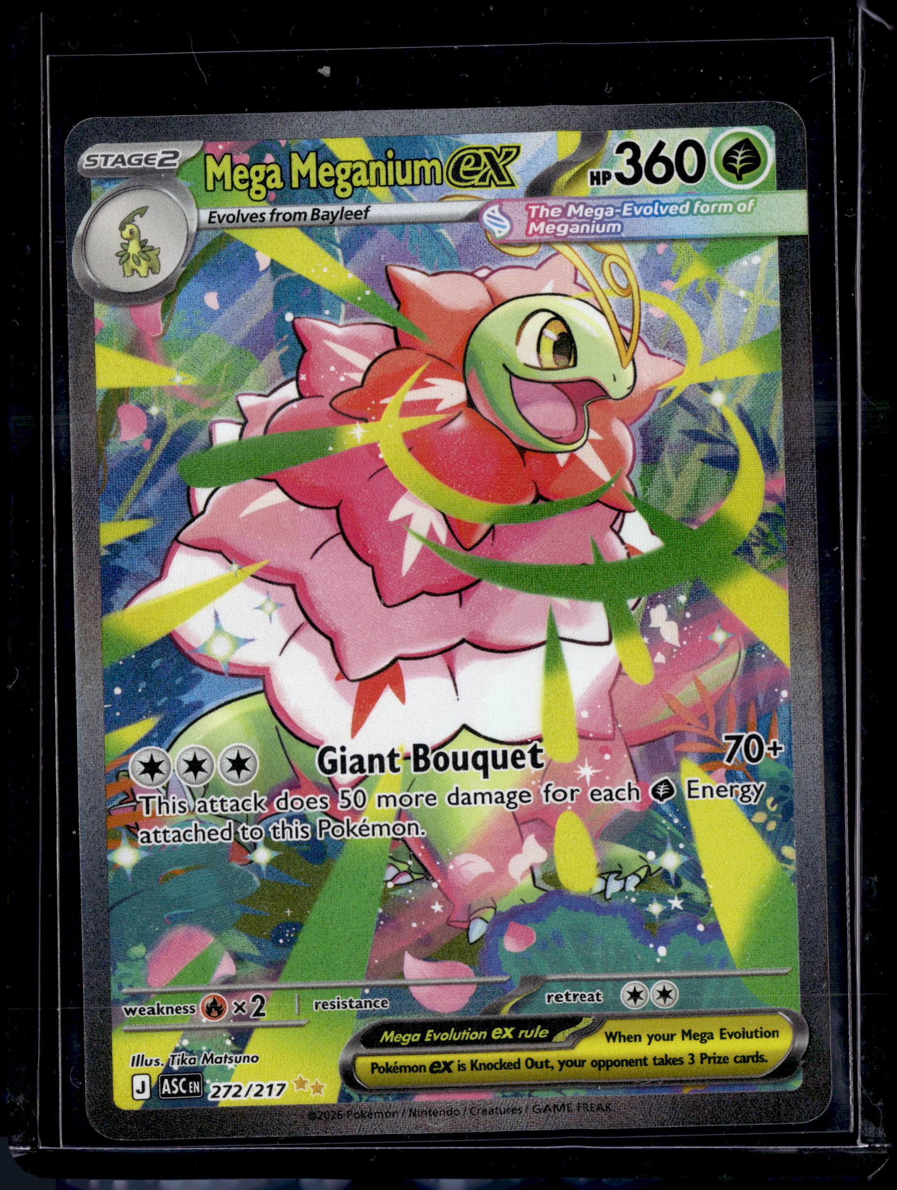 2026 Ascended Heroes Mega Meganium ex Special Illustration Rare