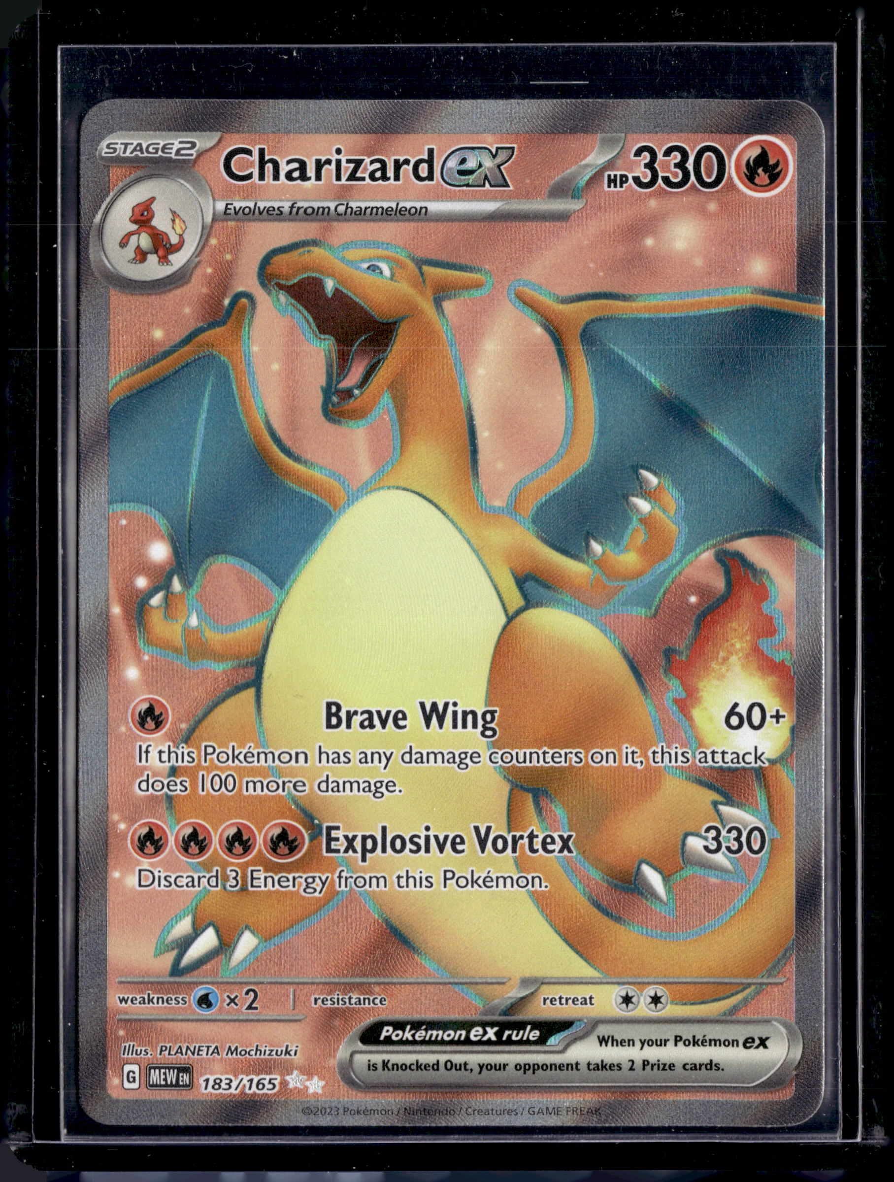 2023 Scarlet & Violet 151 Charizard Ultra Rare Holo 183/165