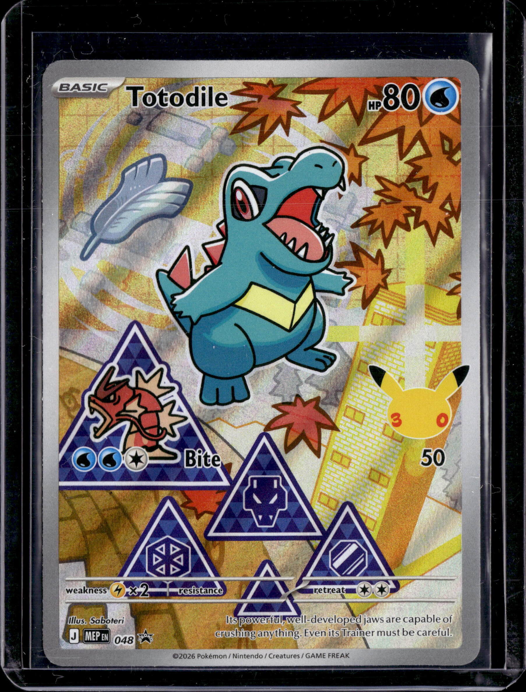 Pokémon First Partner Series 2 Johto Starters Gen 2 Full Set (046, 047, 048)