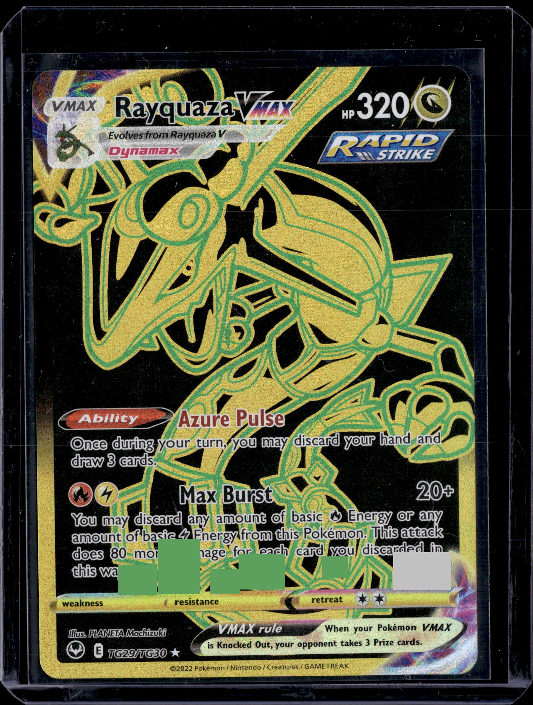pokemon tcg silver tempest tg29 tg30 rayquaza vmax card 2022 Sword & Shield Tg20 Full Art/rayquaza PSA 8 Graded Encased in a durable acrylic holder to highlight the vibrant artwork of this fan Rayquaza VMAX 2022 Sword &
