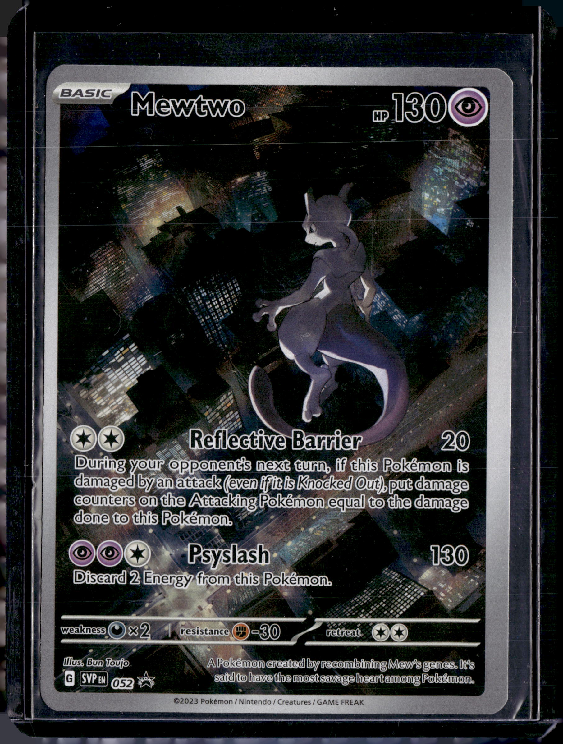 2023 Scarlet & Violet 151 Promo MewTwo 052 (B)