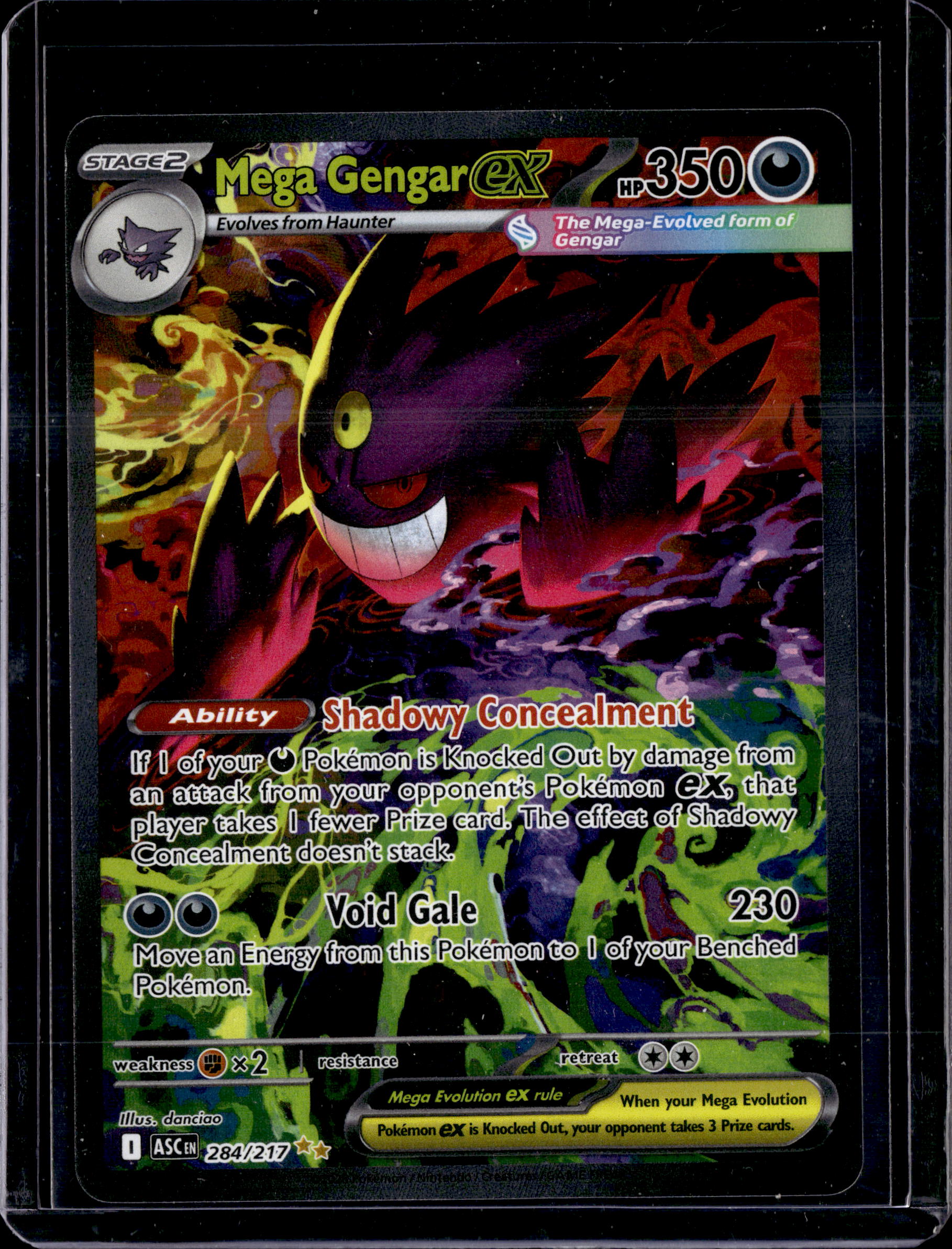 2026 Mega Evolution Ascended Heroes Mega Gengar ex Special Illustratio