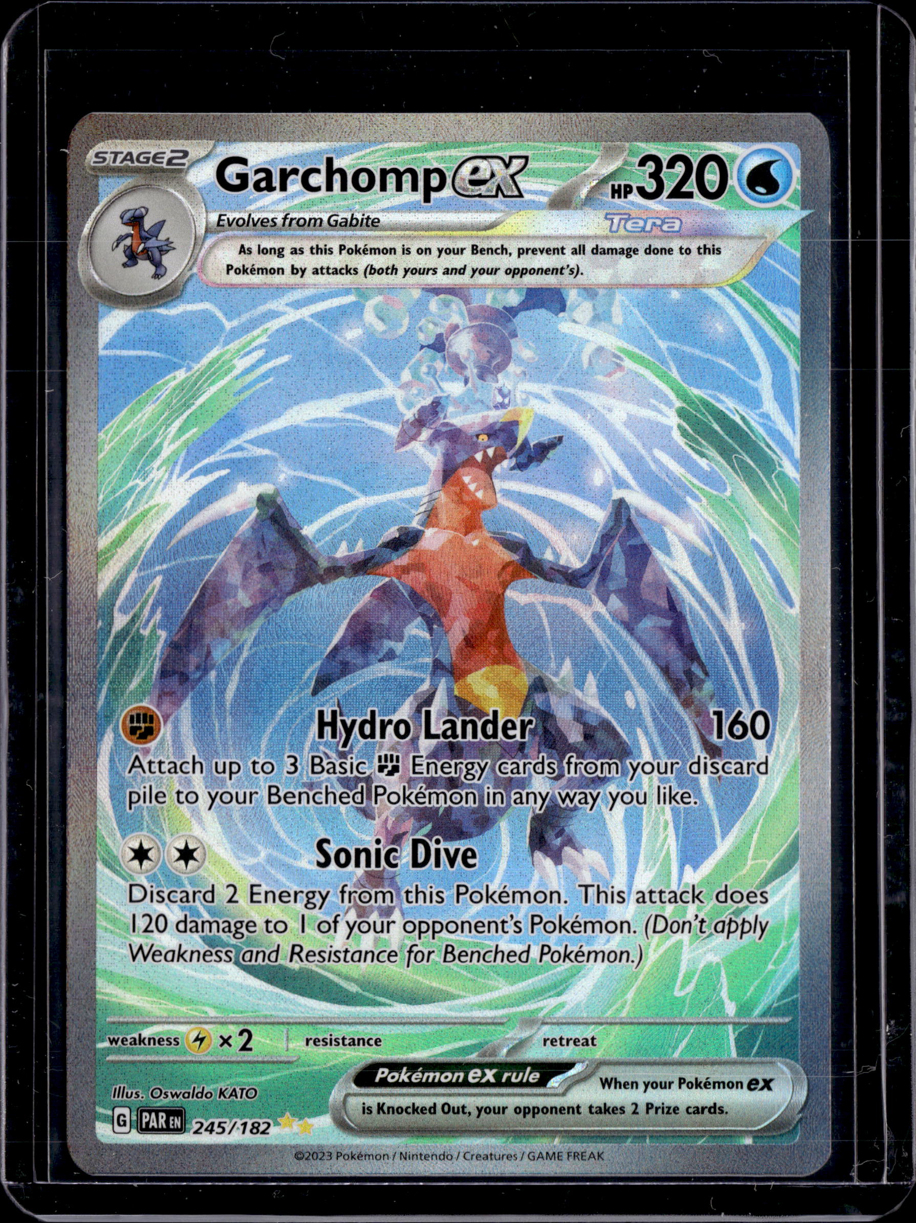 Garchomp EX 245/182 Paradox Rift