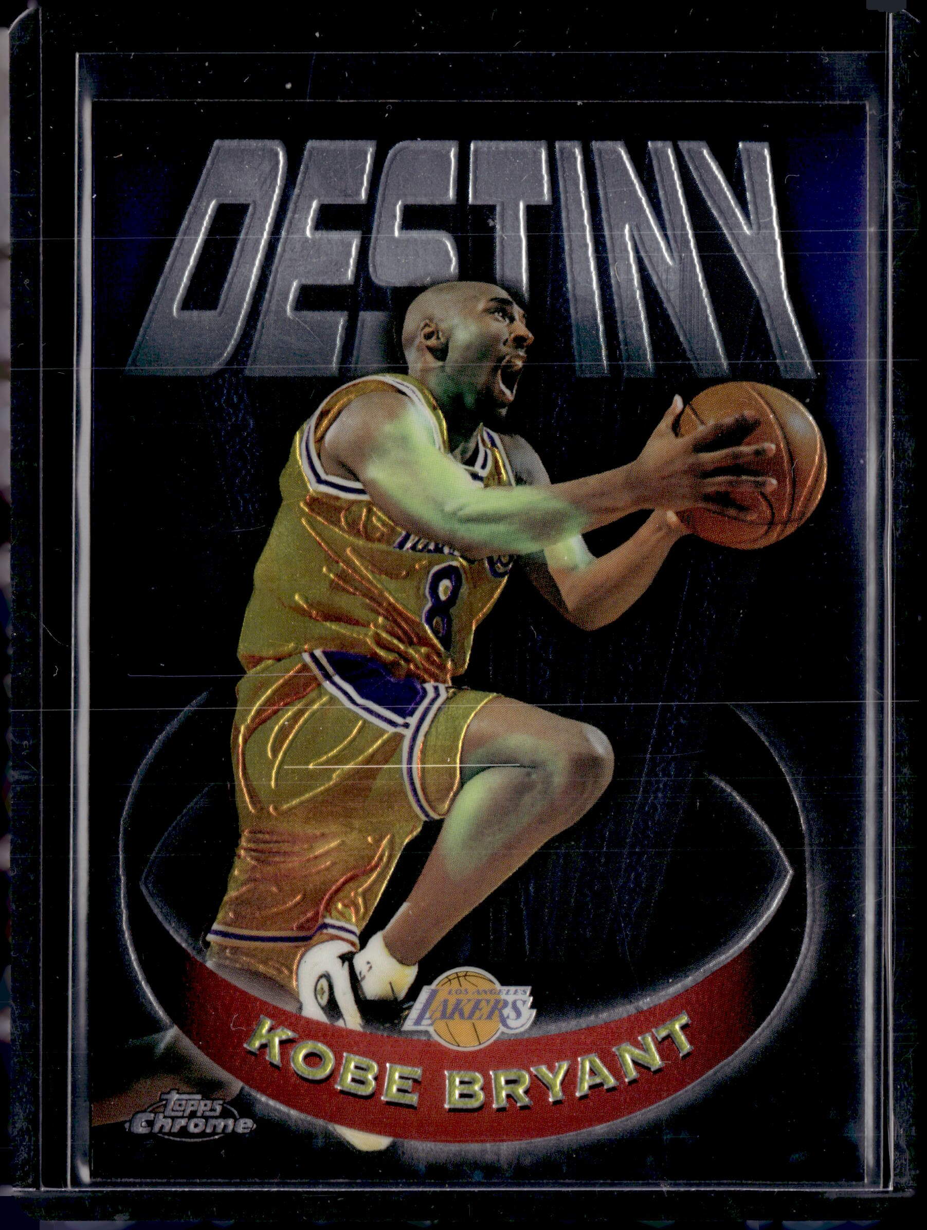 1998 Topps Chrome Destiny Kobe Bryant D5