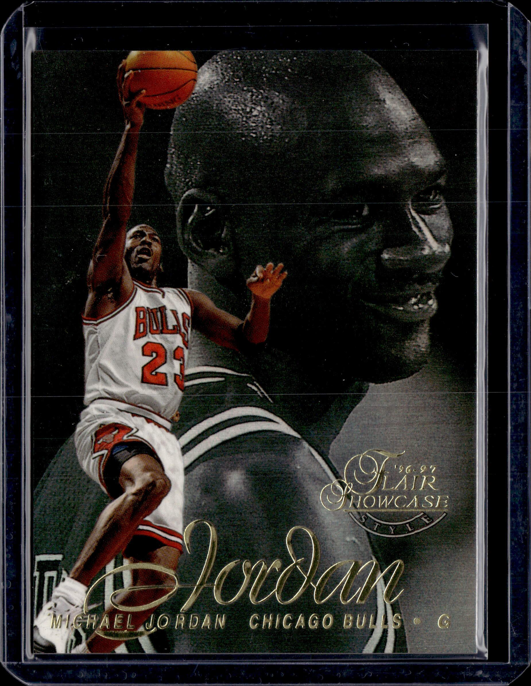 1997 Flair Showcase Michael Jordan Sec.1 Row.2. Seat.23