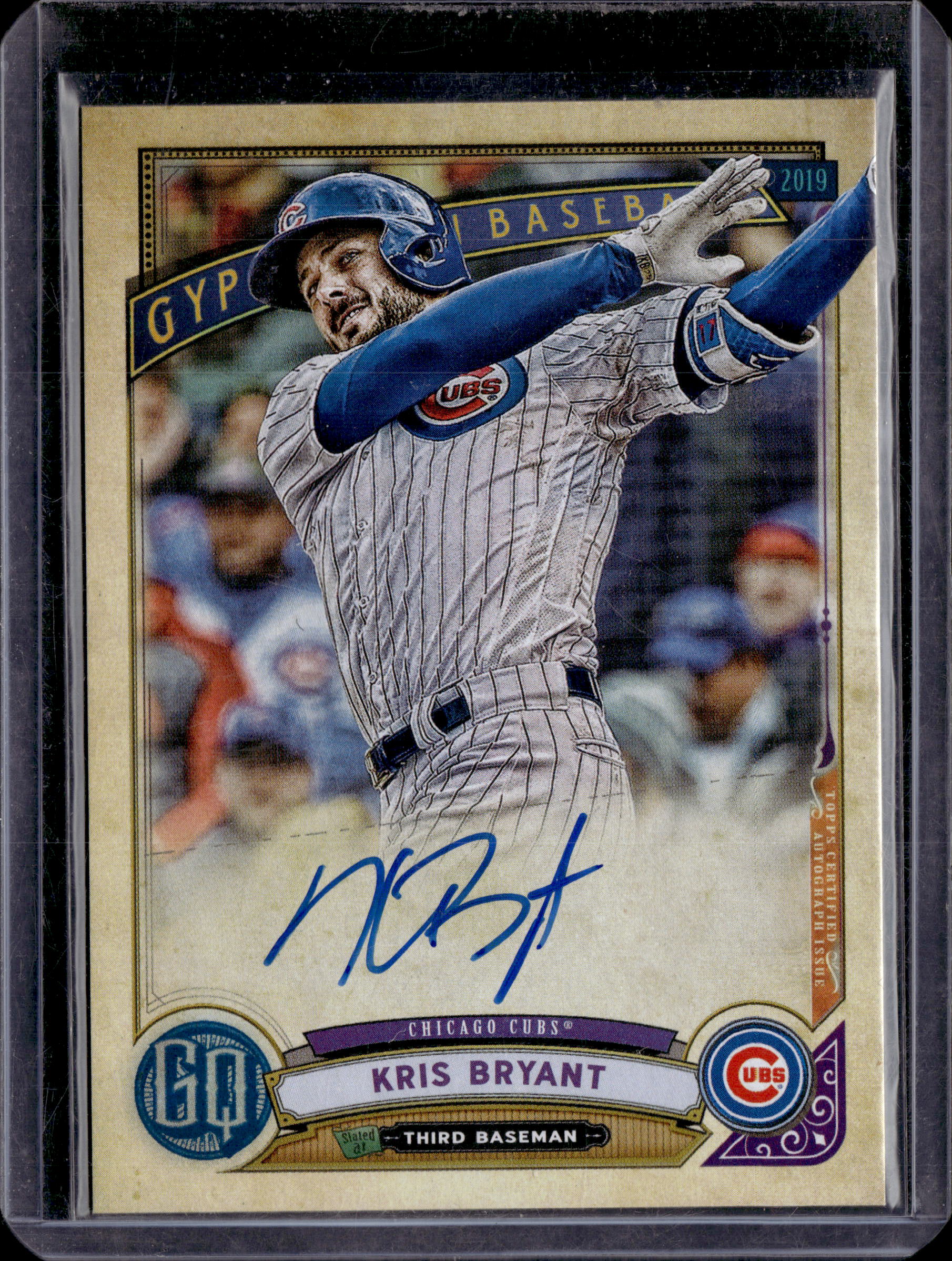 2019 Topps Gypsy Queen Autograph Kris Bryant /25