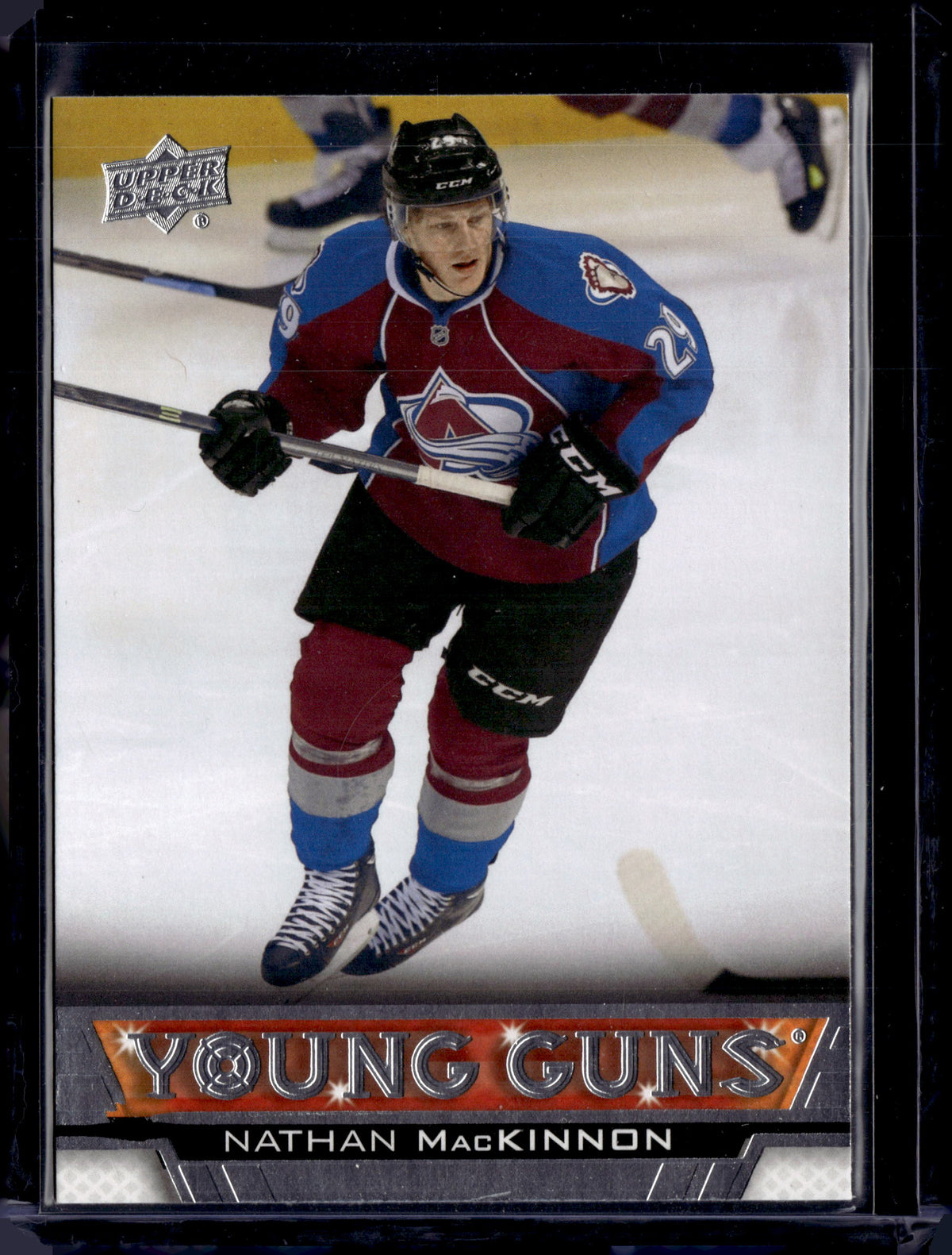 2013-14 Upper Deck Young Guns Nathan MacKinnon