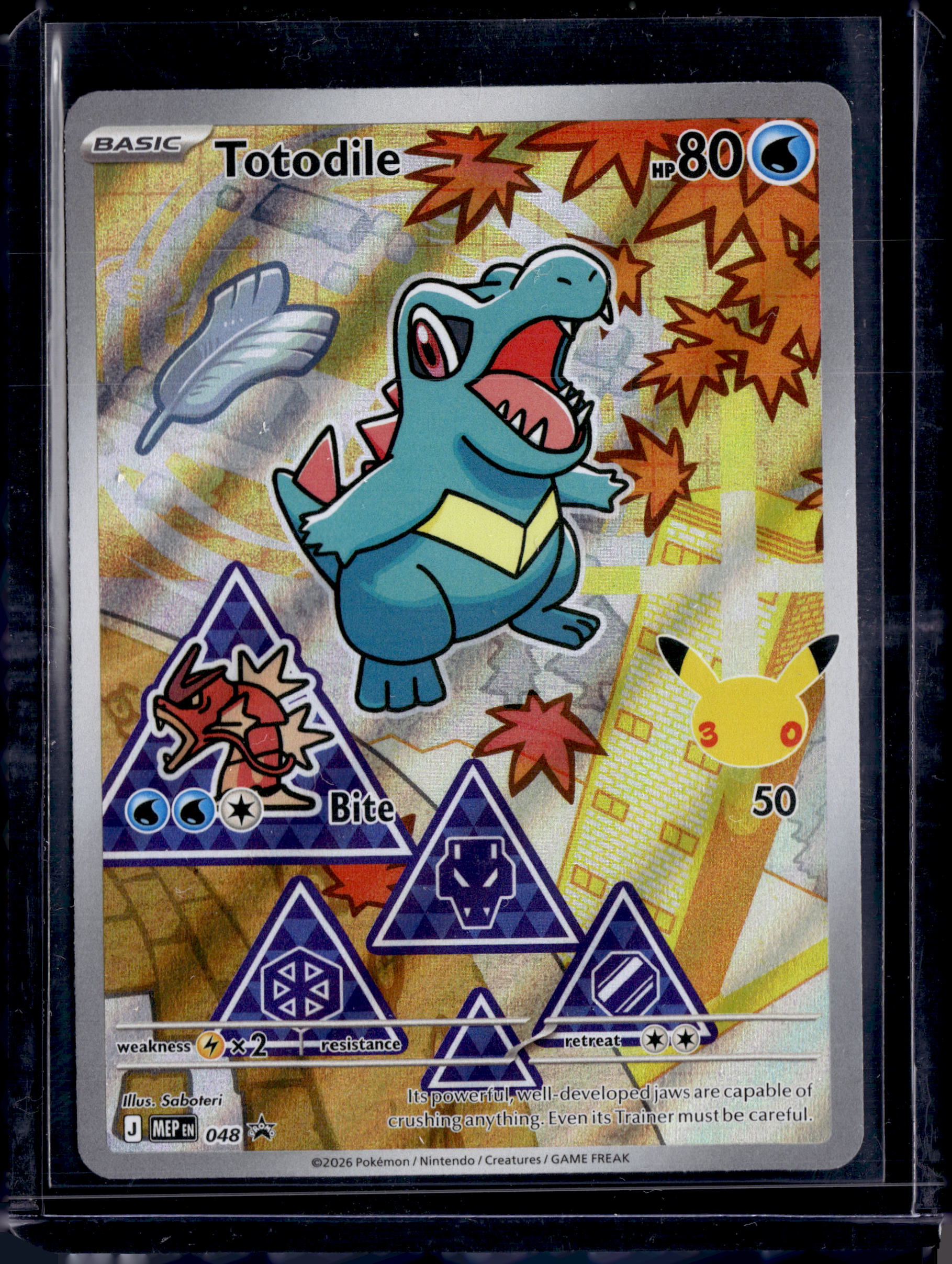 2026 First Partner Series 2 Johto Starters Gen 2 Set (046,047,048) (B)