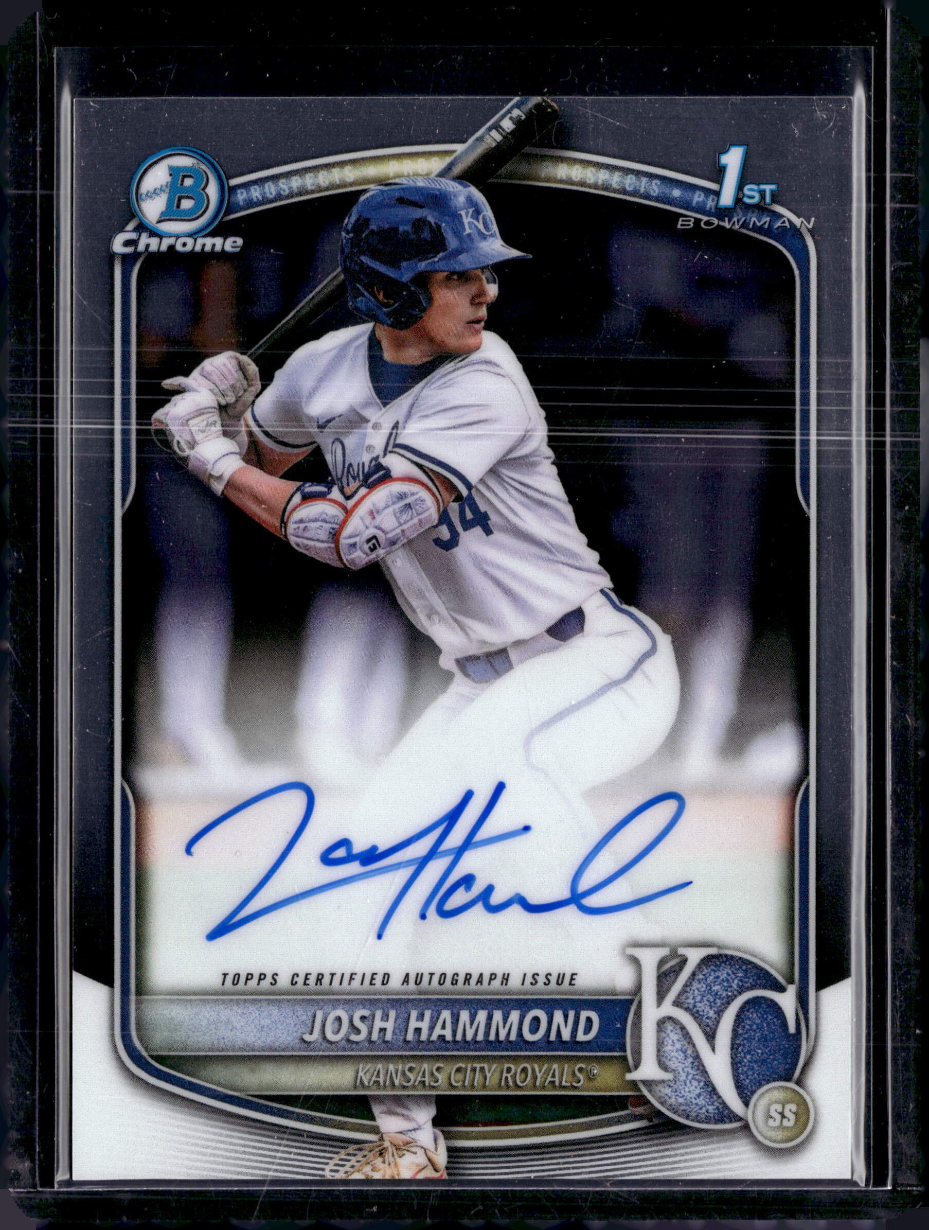 2025 Bowman Draft Chrome 1st Josh Hammond Prospect Auto