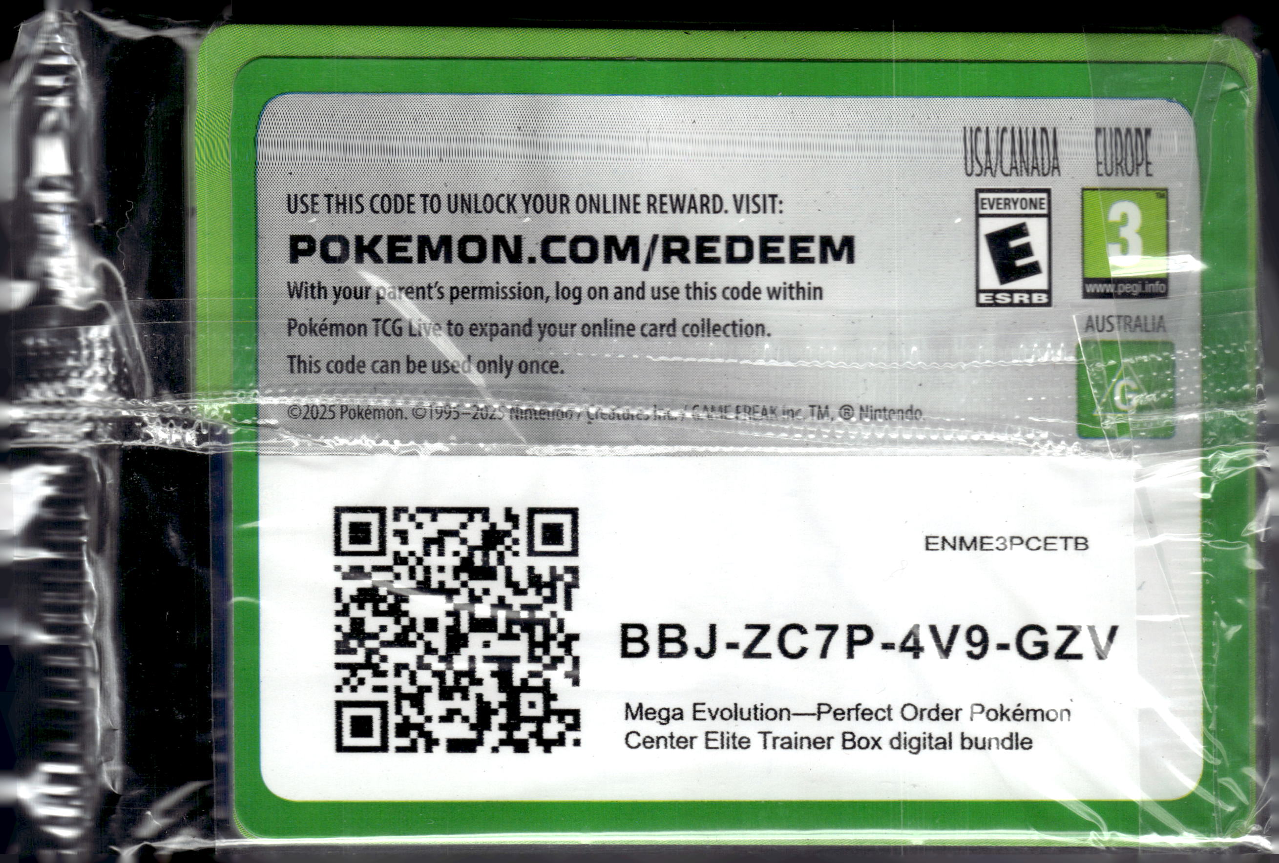 2026 Perfect Order Promo Tyrunt Pokemon Center Exclusive Sealed 070