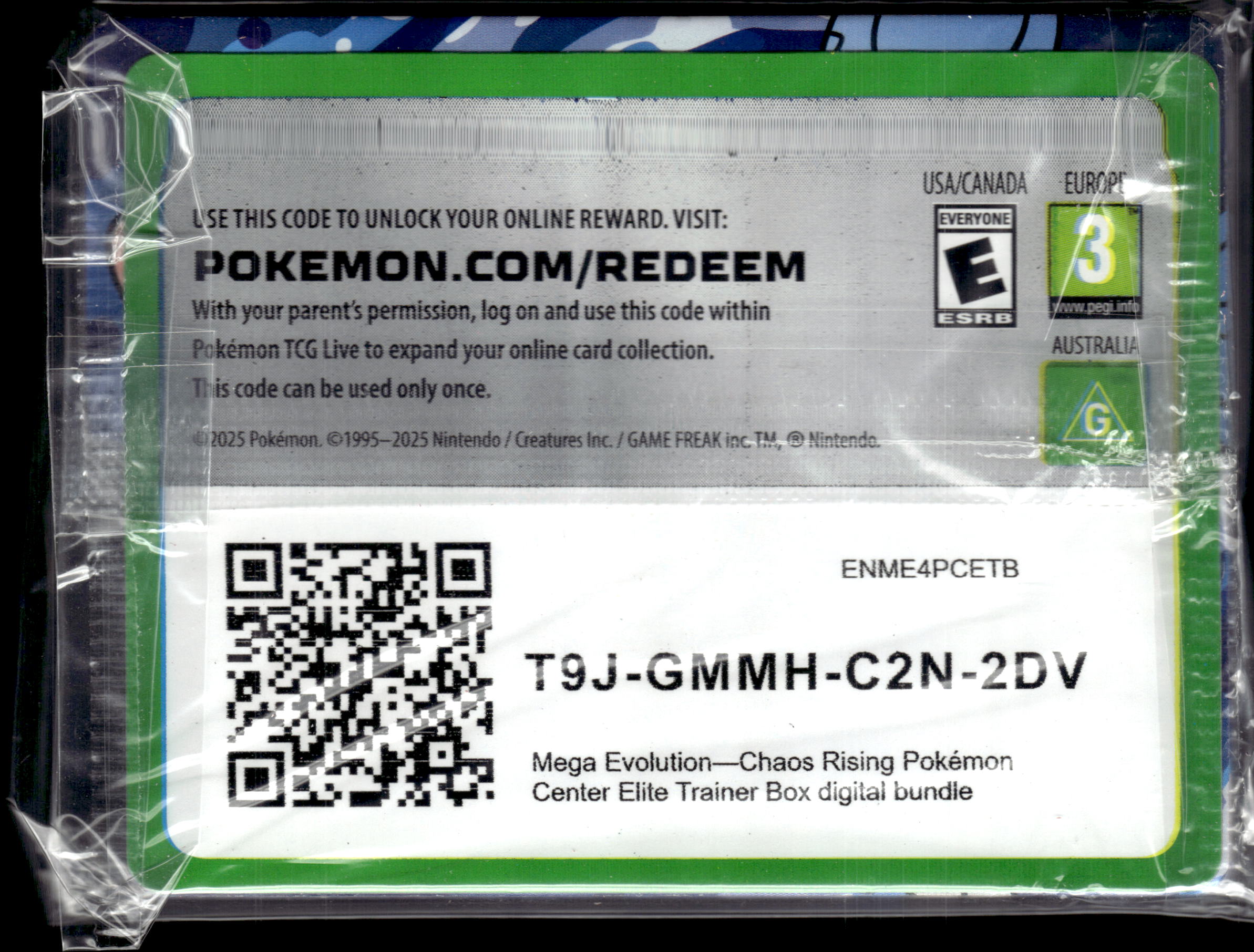 2026 Mega Evolution Promo Fennekin Pokemon Center Exclusive Sealed 080