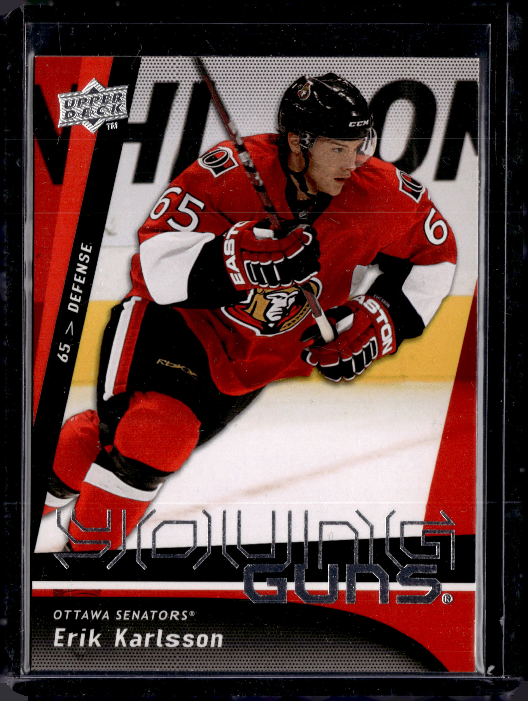 2009-10 Upper Deck Young Guns Erik Karlsson